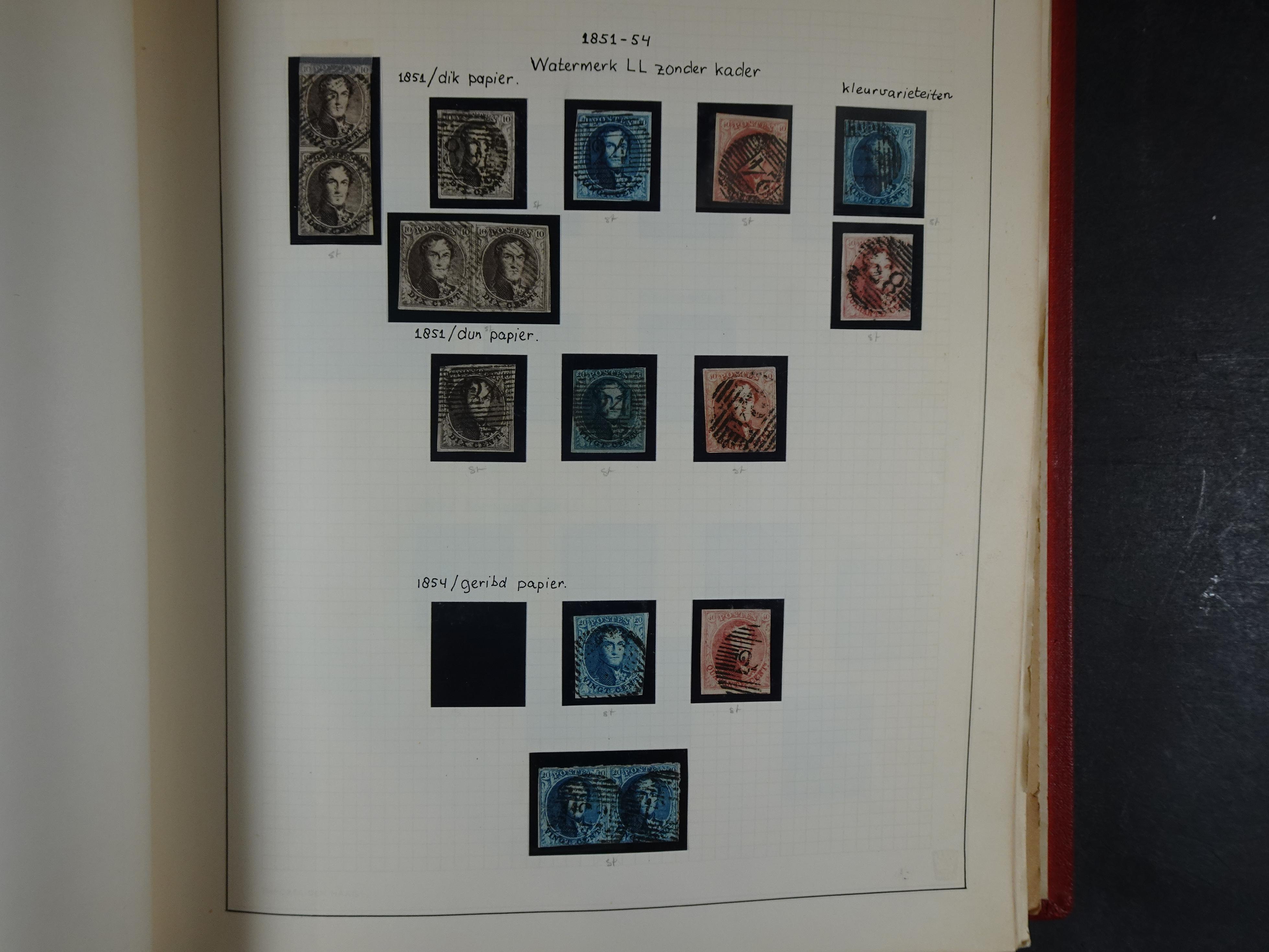 Topcollectie tot jaren 50, zeer hoge waarde ook goed "Back of the Book". 2