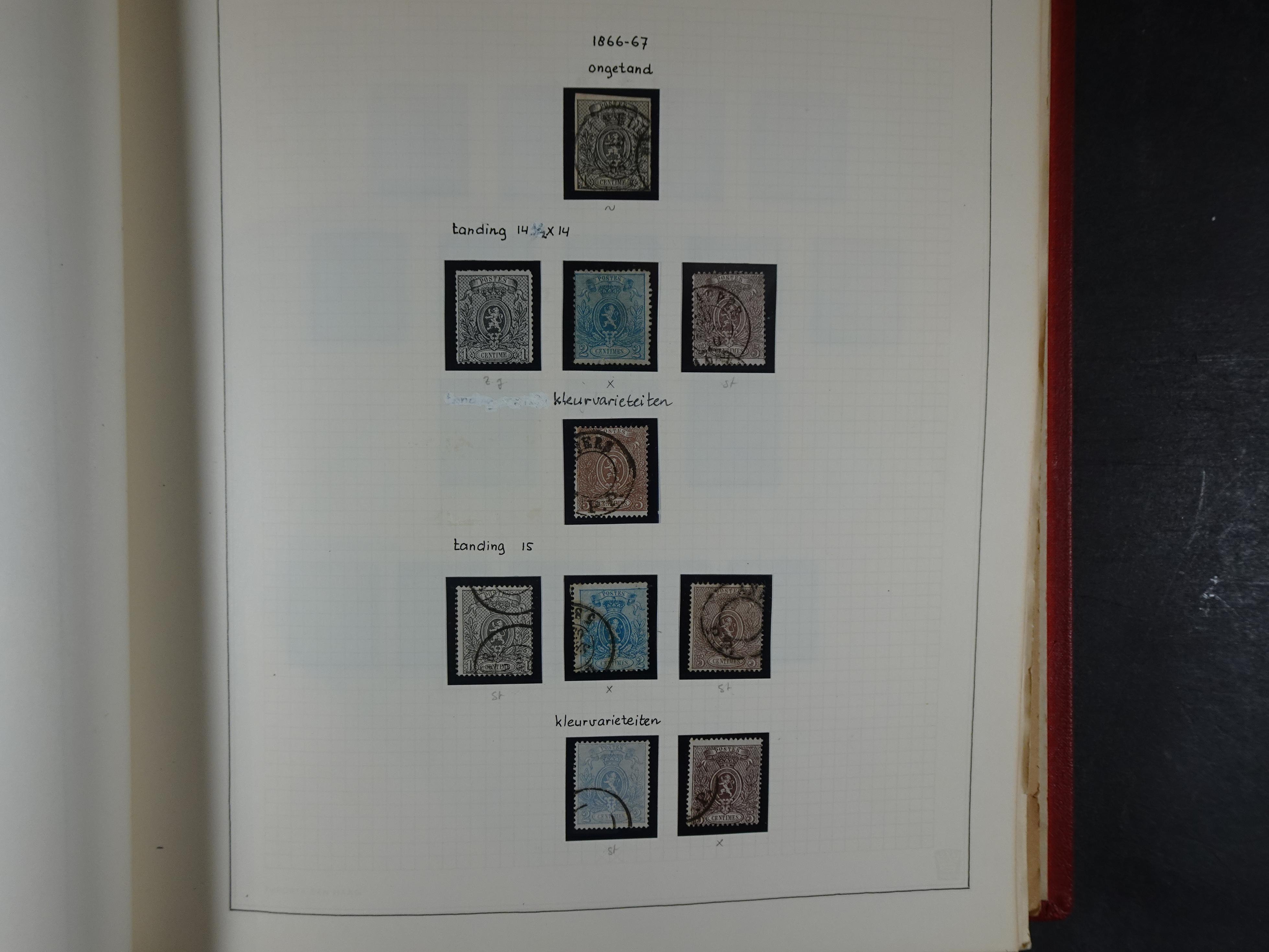 Topcollectie tot jaren 50, zeer hoge waarde ook goed "Back of the Book". 5