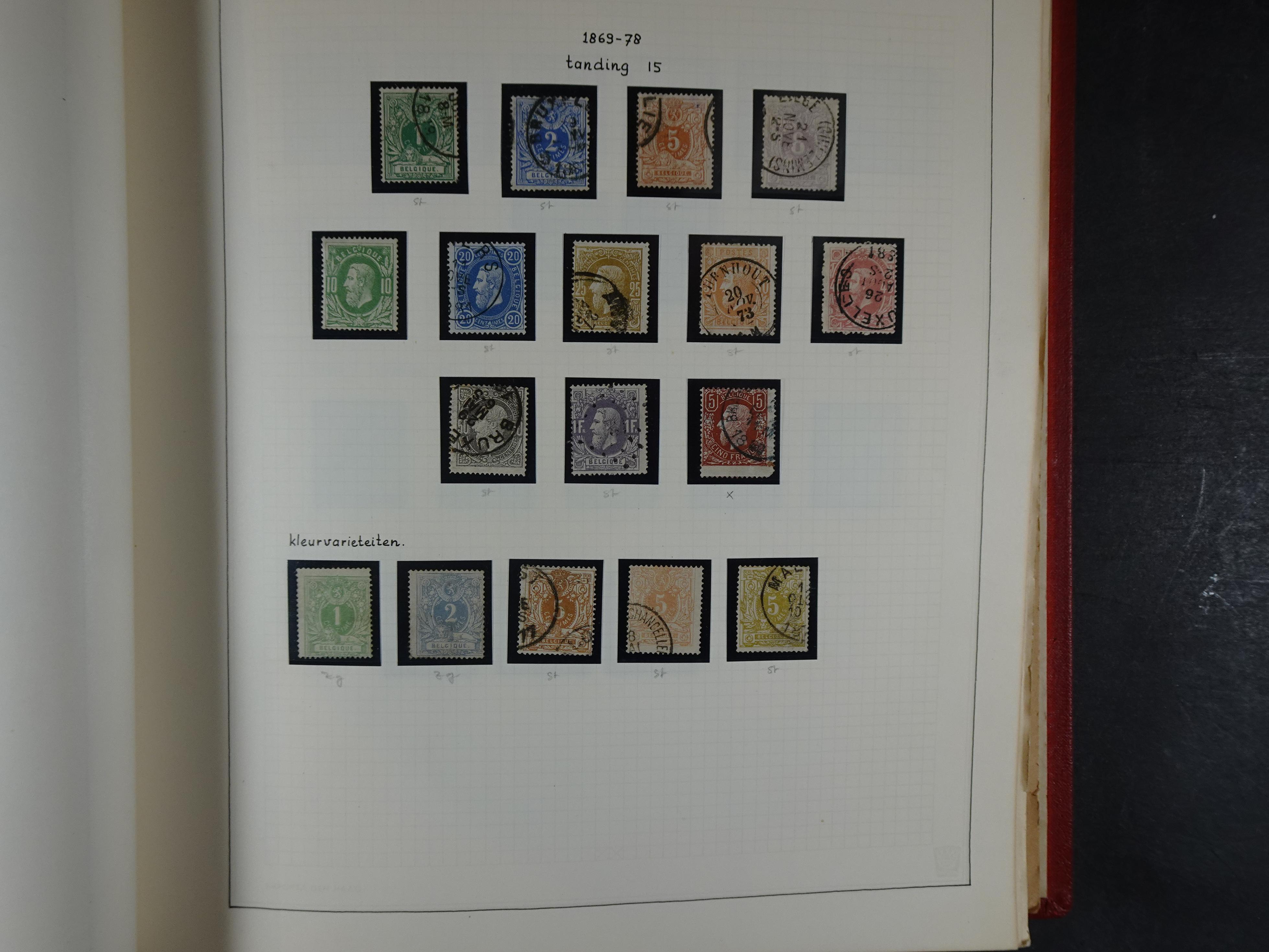 Topcollectie tot jaren 50, zeer hoge waarde ook goed "Back of the Book". 6