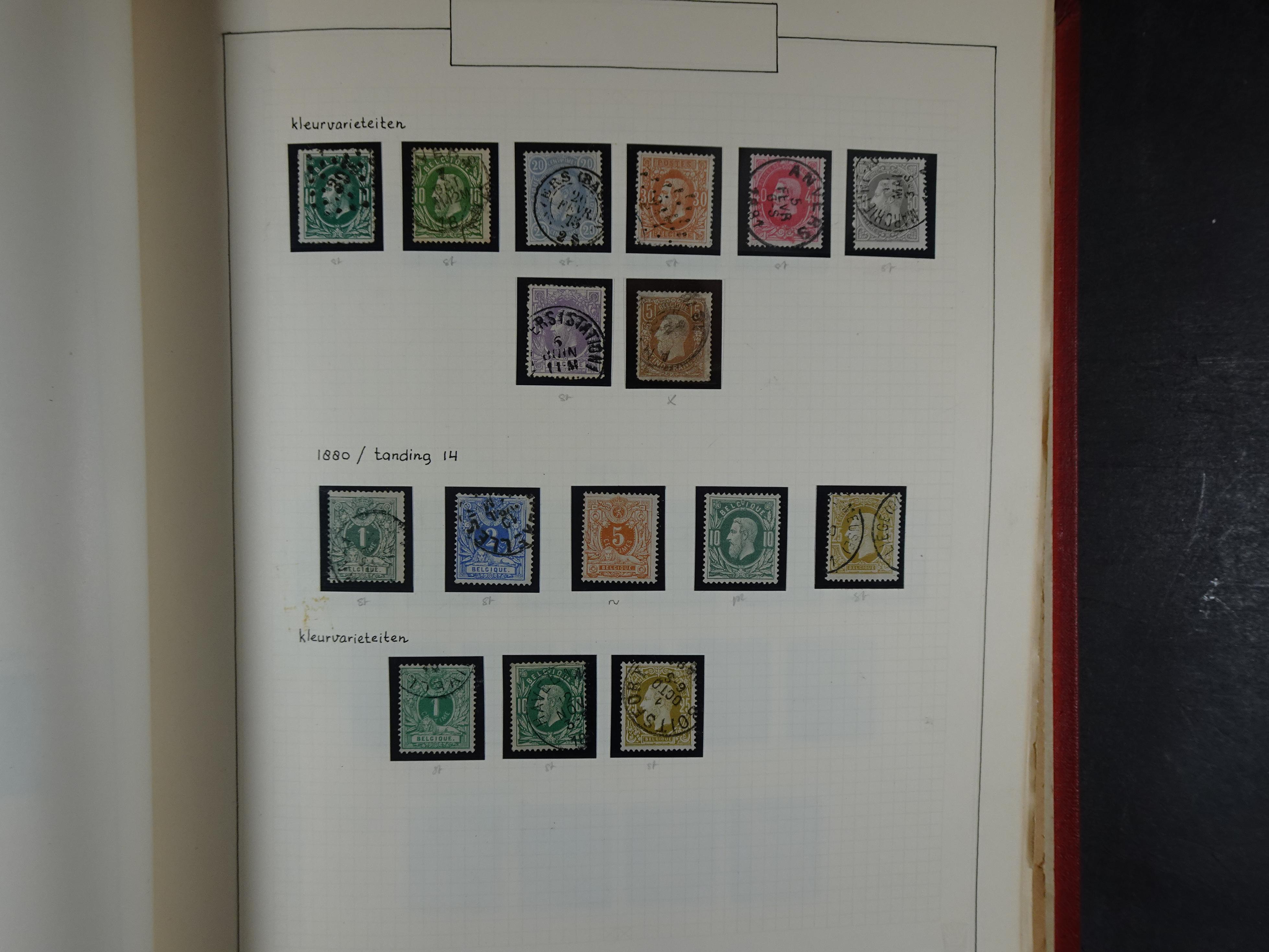 Topcollectie tot jaren 50, zeer hoge waarde ook goed "Back of the Book". 7