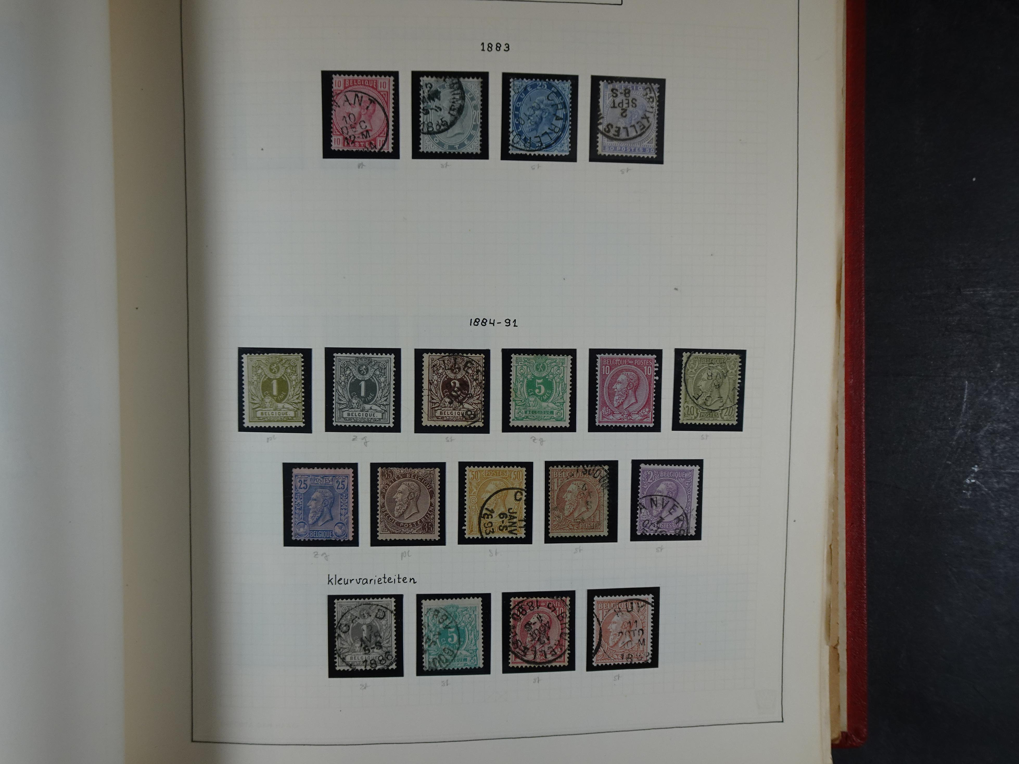 Topcollectie tot jaren 50, zeer hoge waarde ook goed "Back of the Book". 8