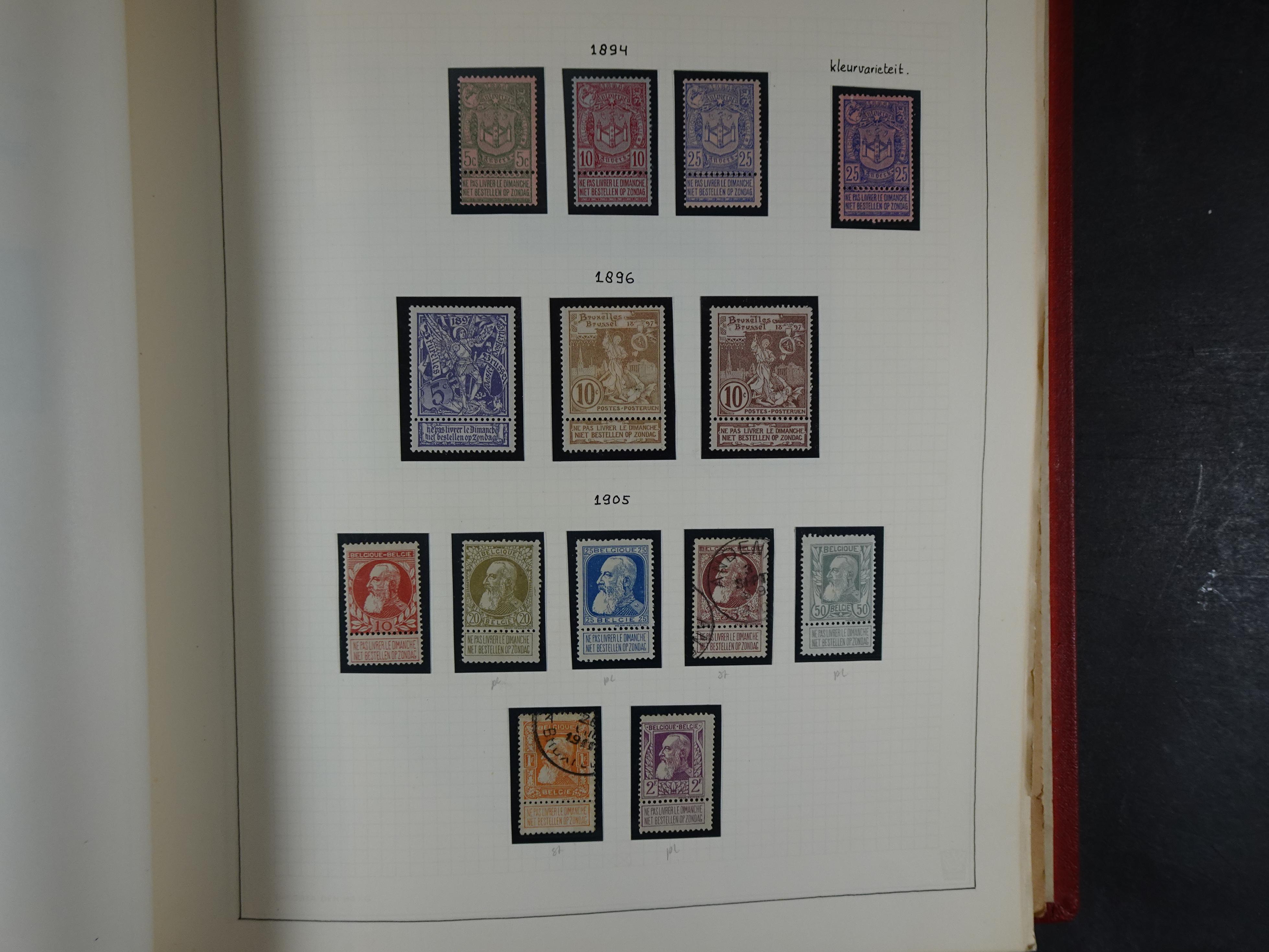 Topcollectie tot jaren 50, zeer hoge waarde ook goed "Back of the Book". 11