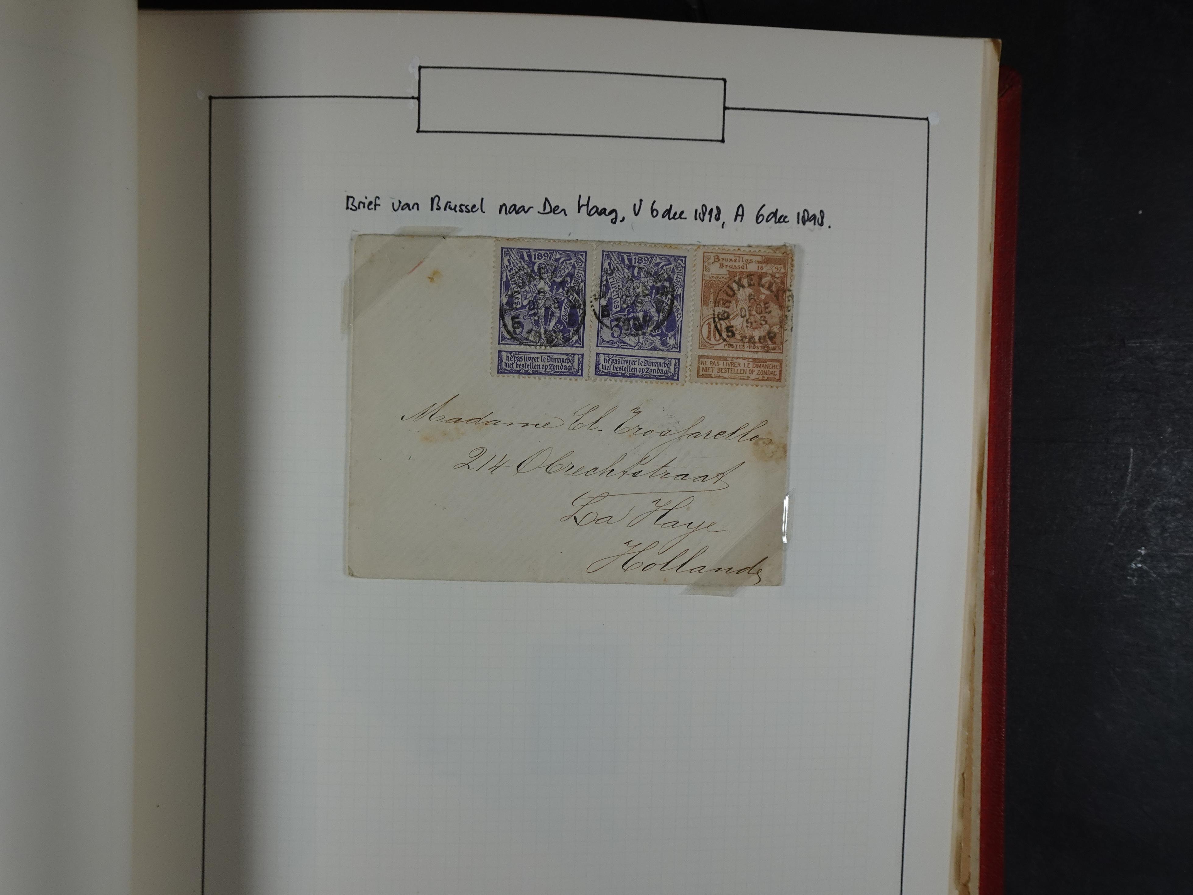 Topcollectie tot jaren 50, zeer hoge waarde ook goed "Back of the Book". 12