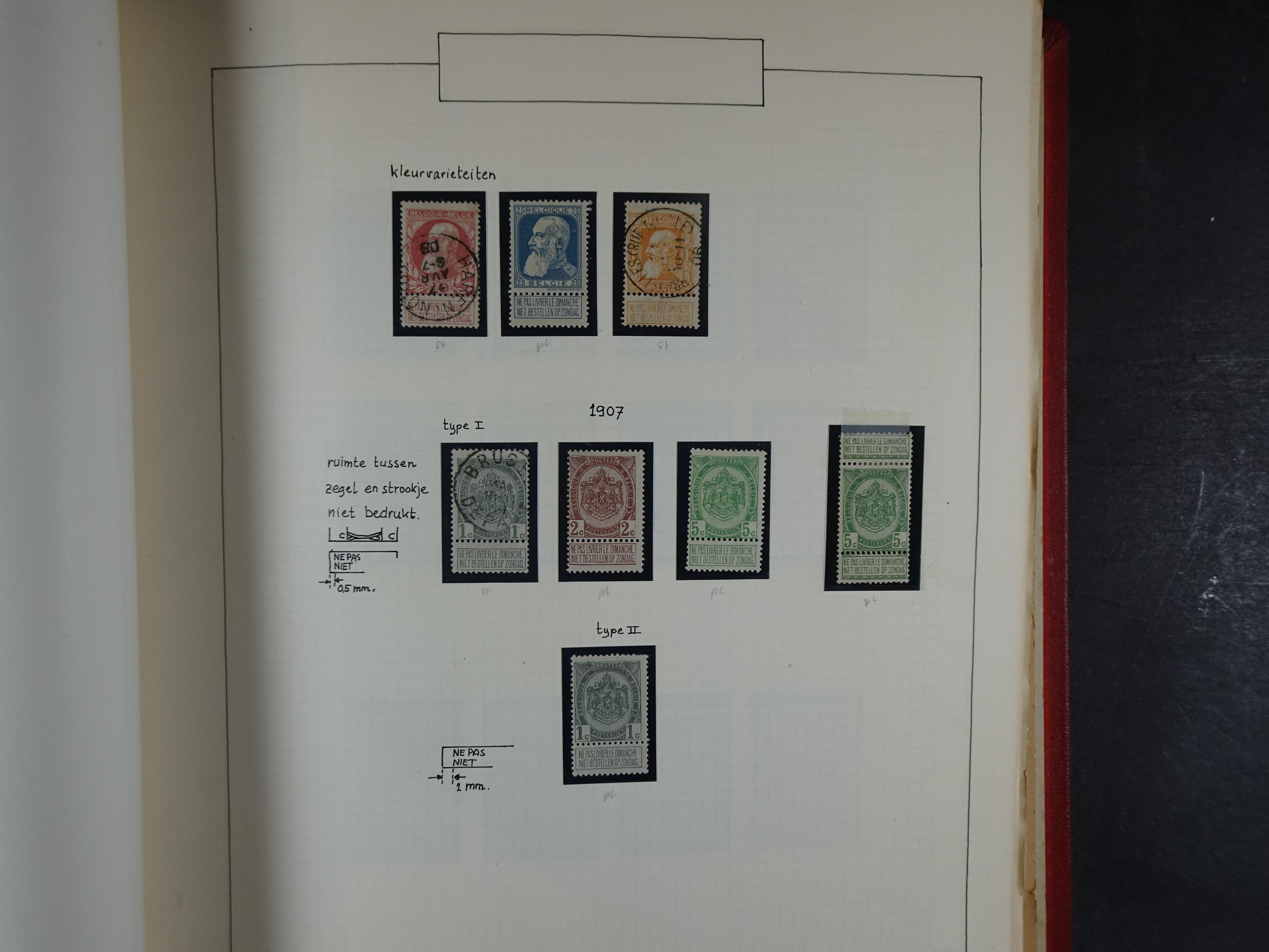 Topcollectie tot jaren 50, zeer hoge waarde ook goed "Back of the Book". 13