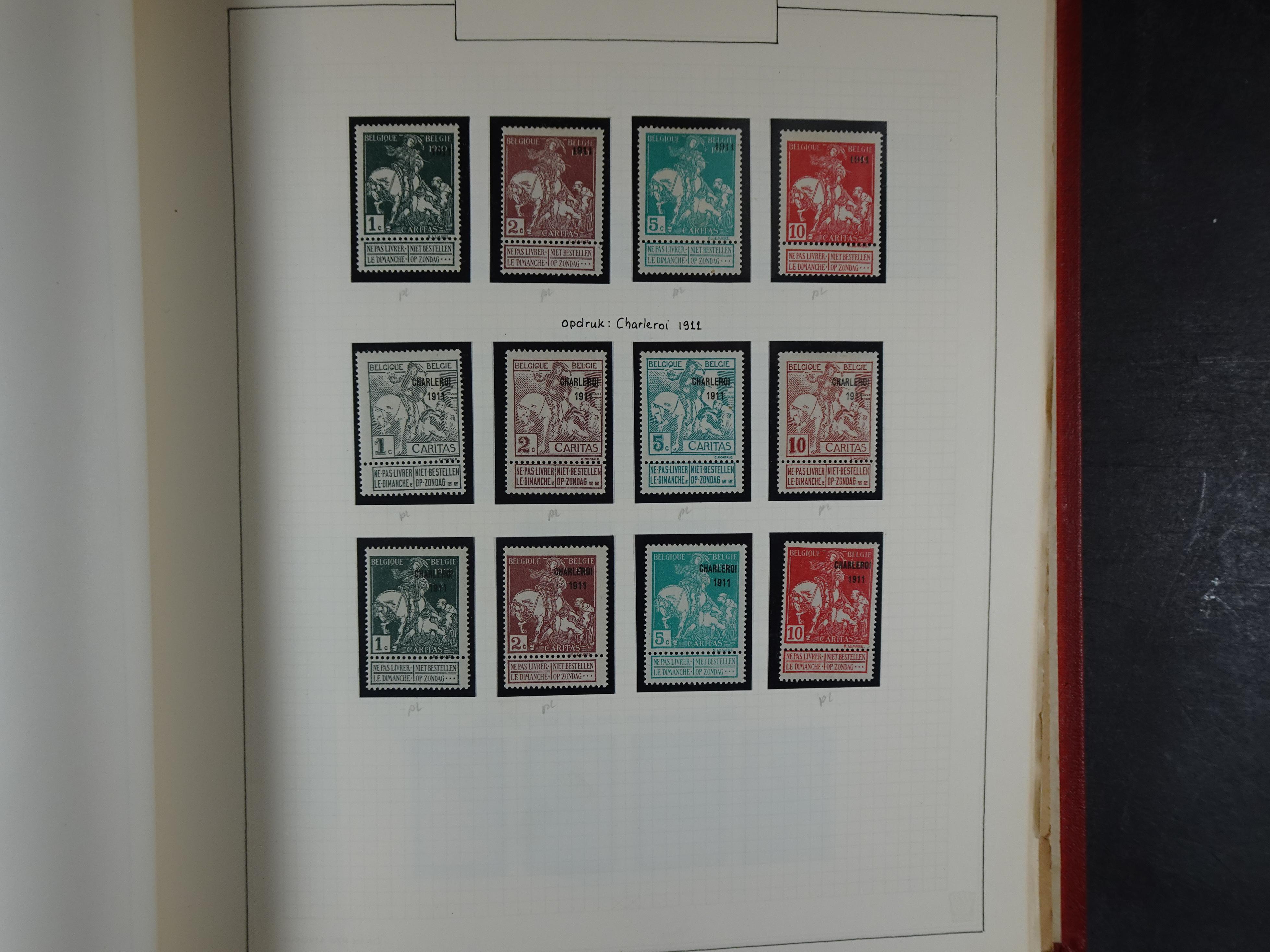 Topcollectie tot jaren 50, zeer hoge waarde ook goed "Back of the Book". 15