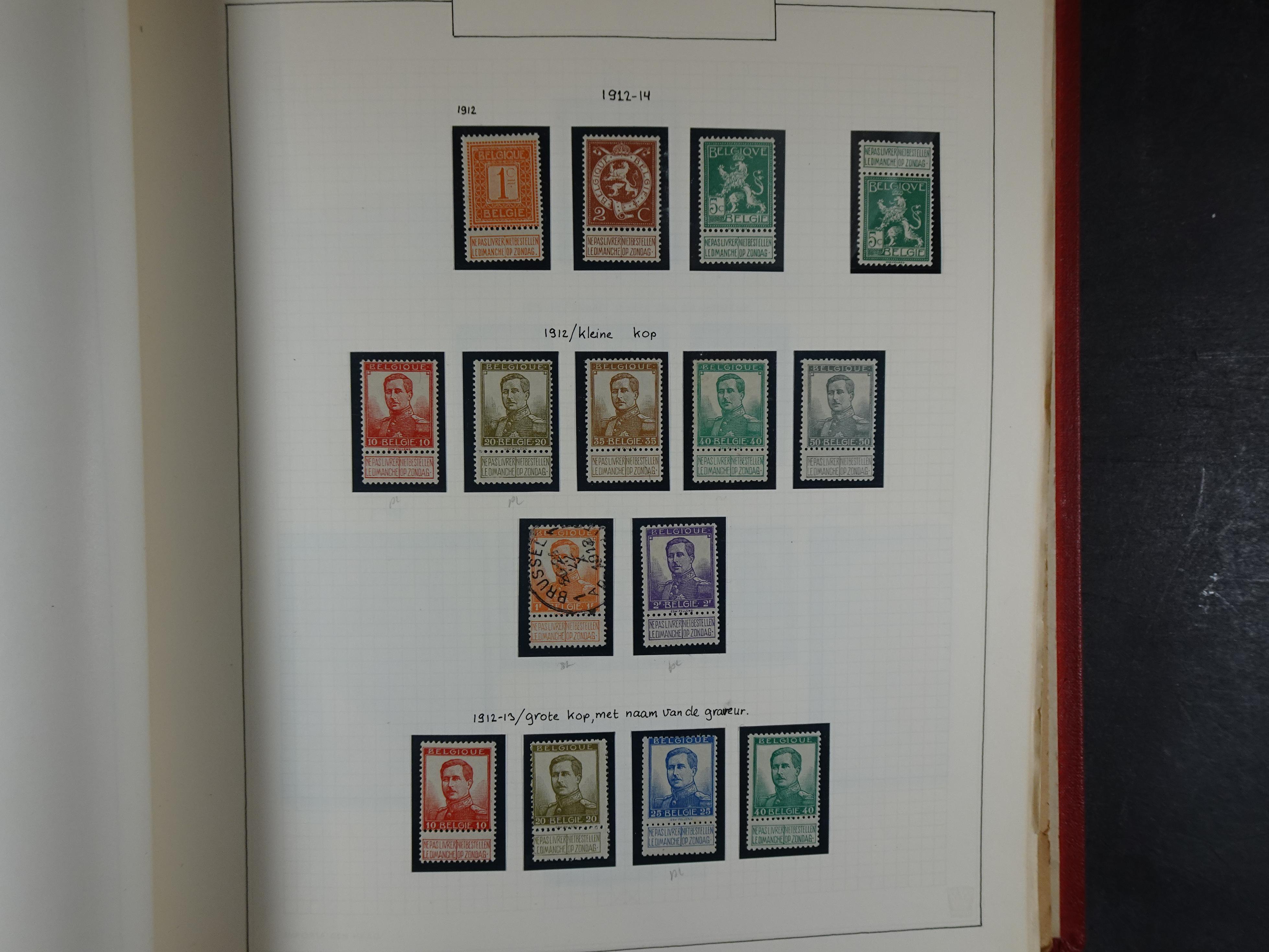 Topcollectie tot jaren 50, zeer hoge waarde ook goed "Back of the Book". 16