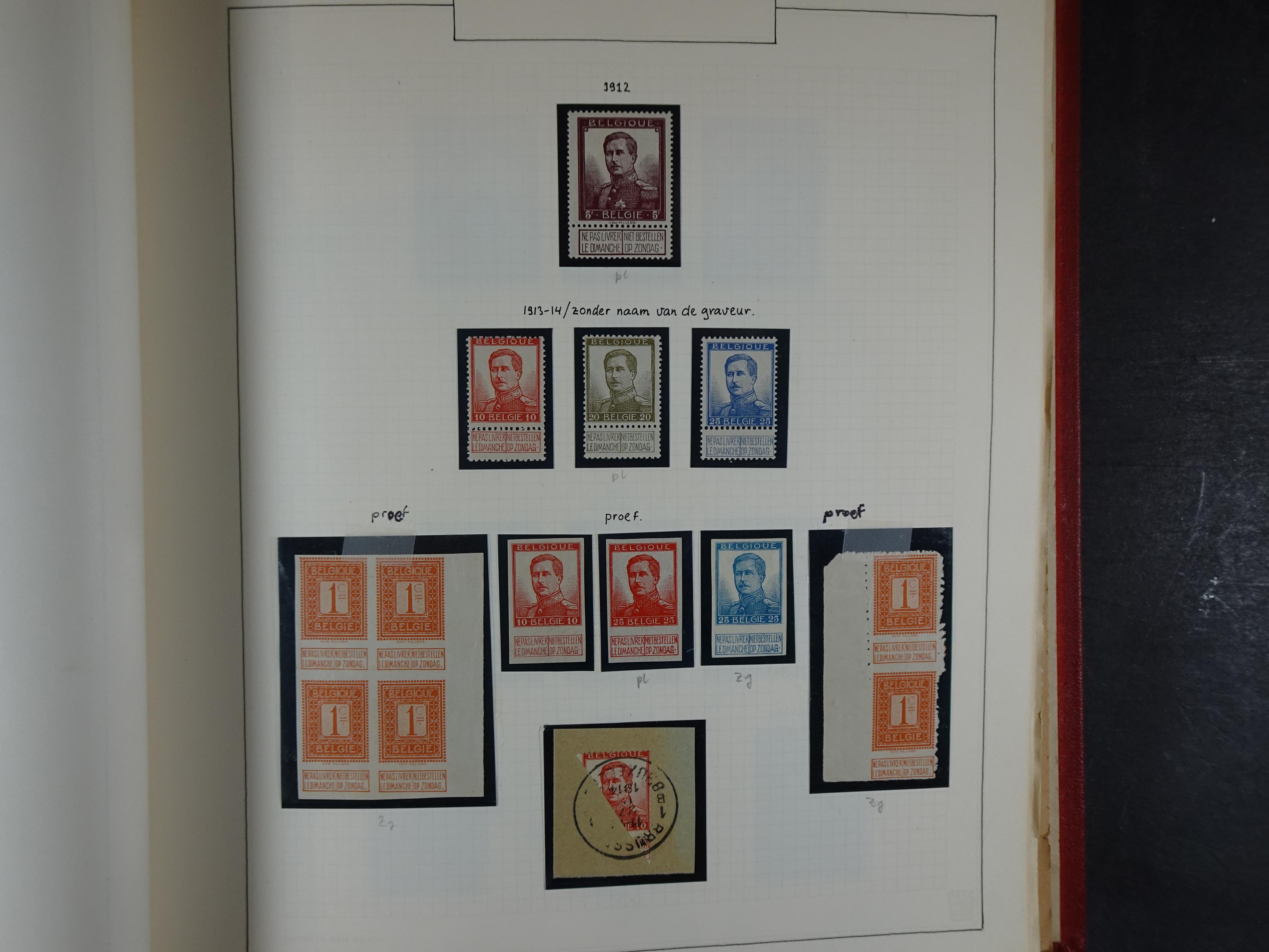 Topcollectie tot jaren 50, zeer hoge waarde ook goed "Back of the Book". 17