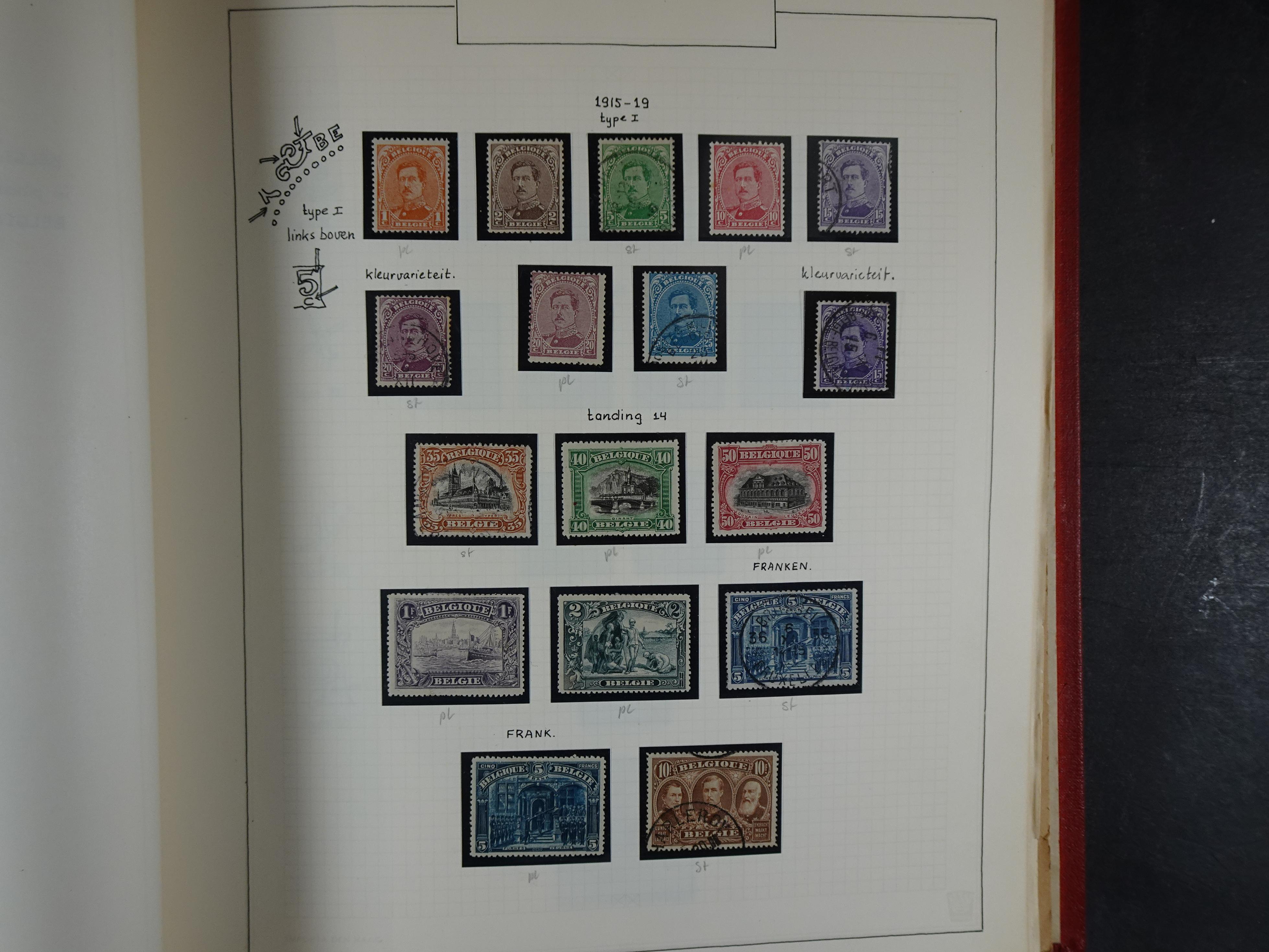 Topcollectie tot jaren 50, zeer hoge waarde ook goed "Back of the Book". 20