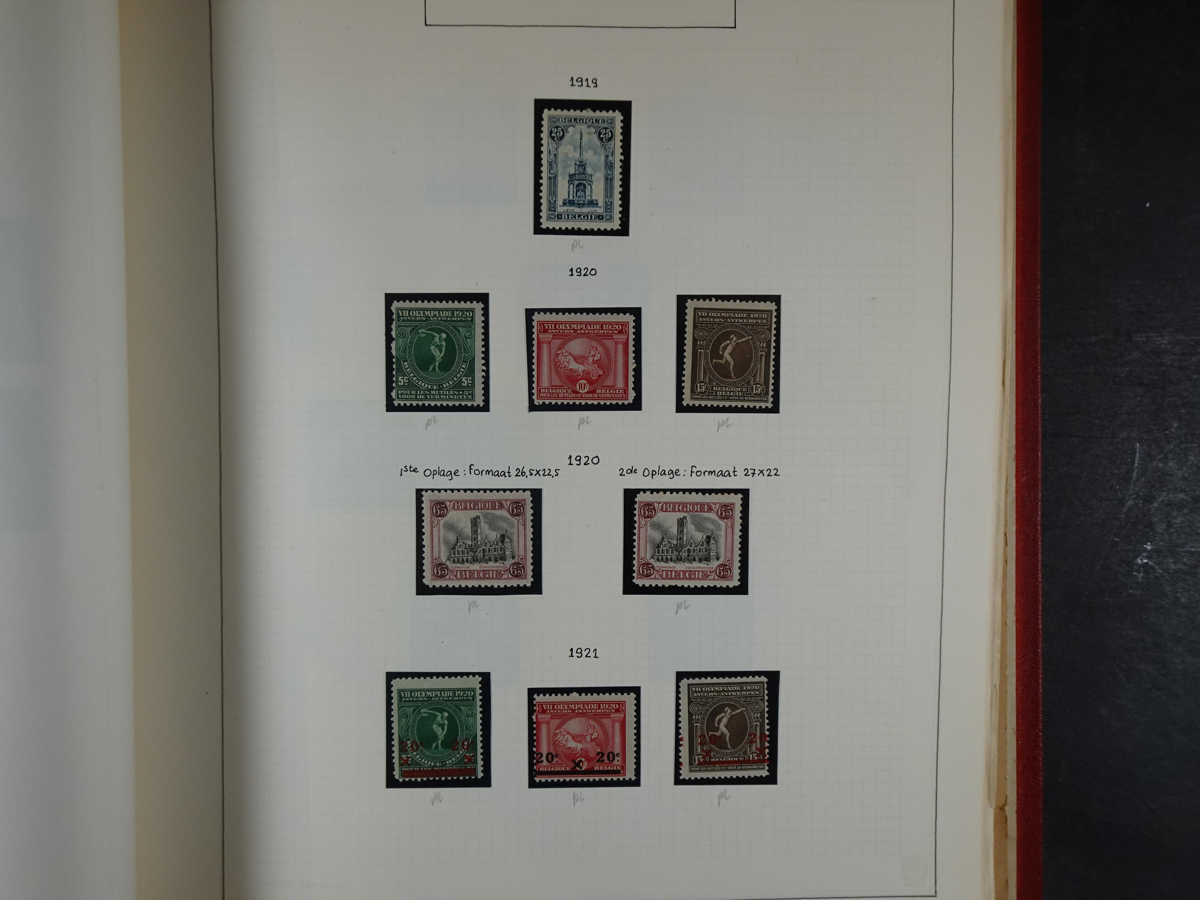 Topcollectie tot jaren 50, zeer hoge waarde ook goed "Back of the Book". 25