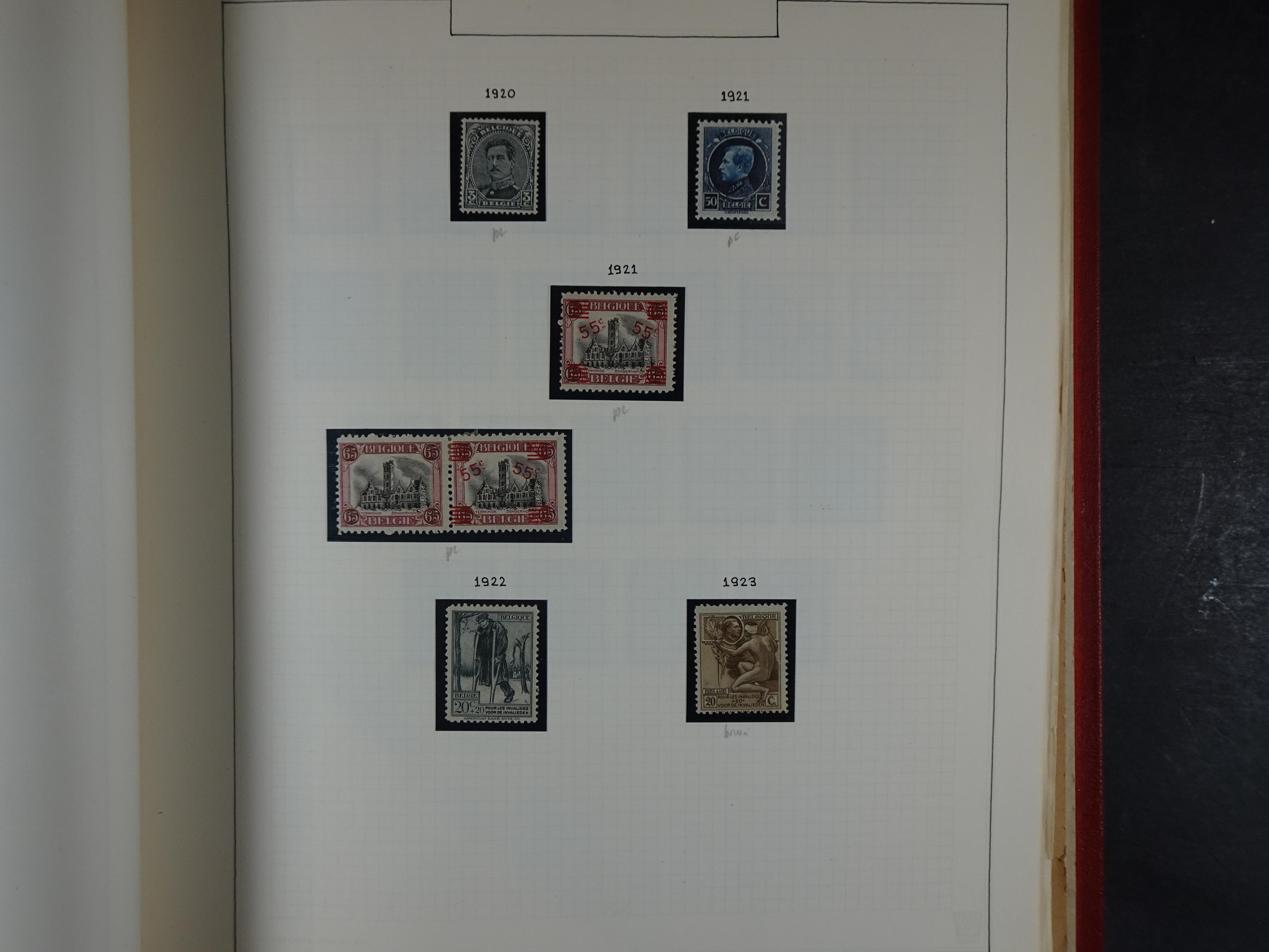 Topcollectie tot jaren 50, zeer hoge waarde ook goed "Back of the Book". 26