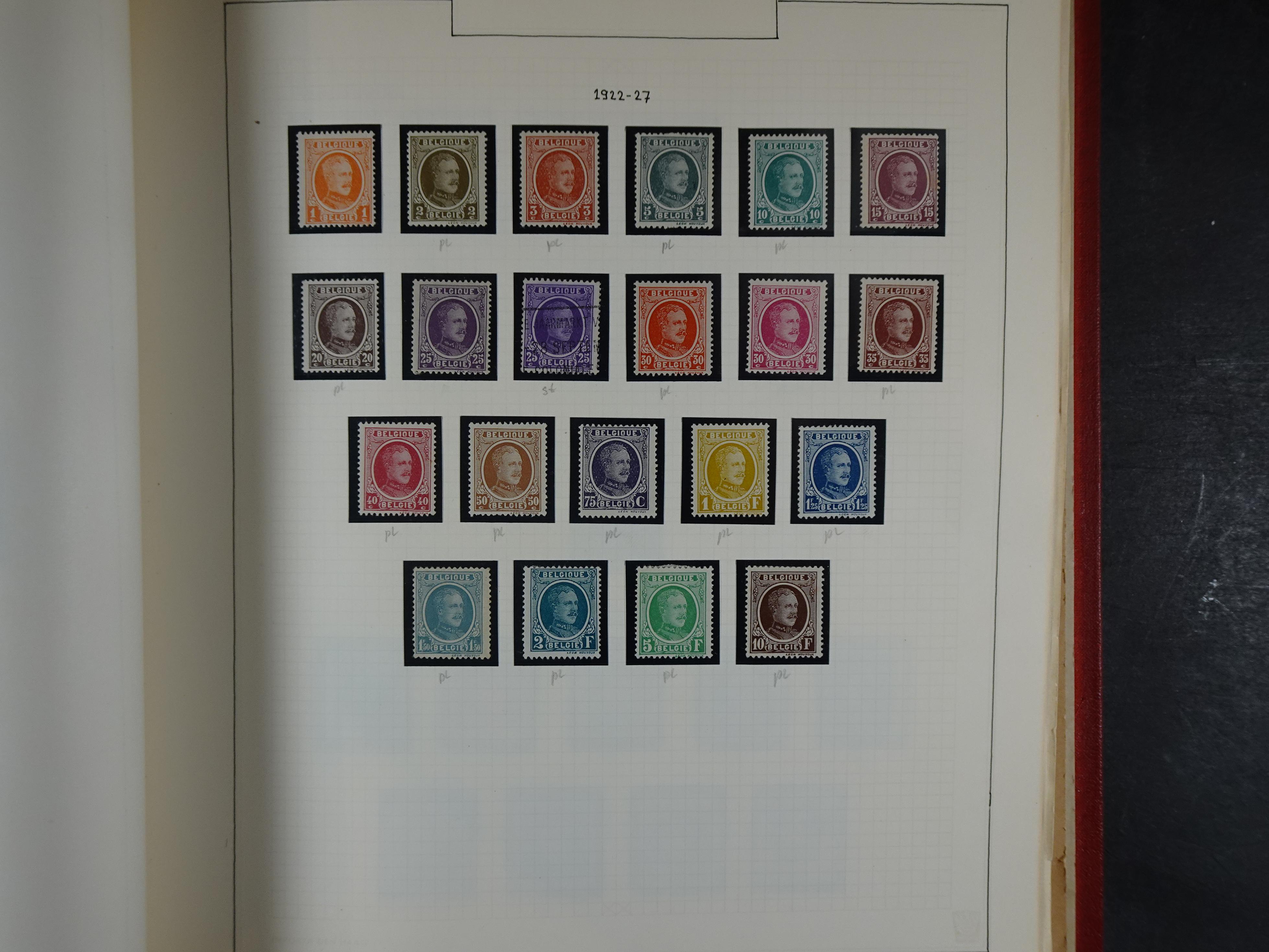 Topcollectie tot jaren 50, zeer hoge waarde ook goed "Back of the Book". 27