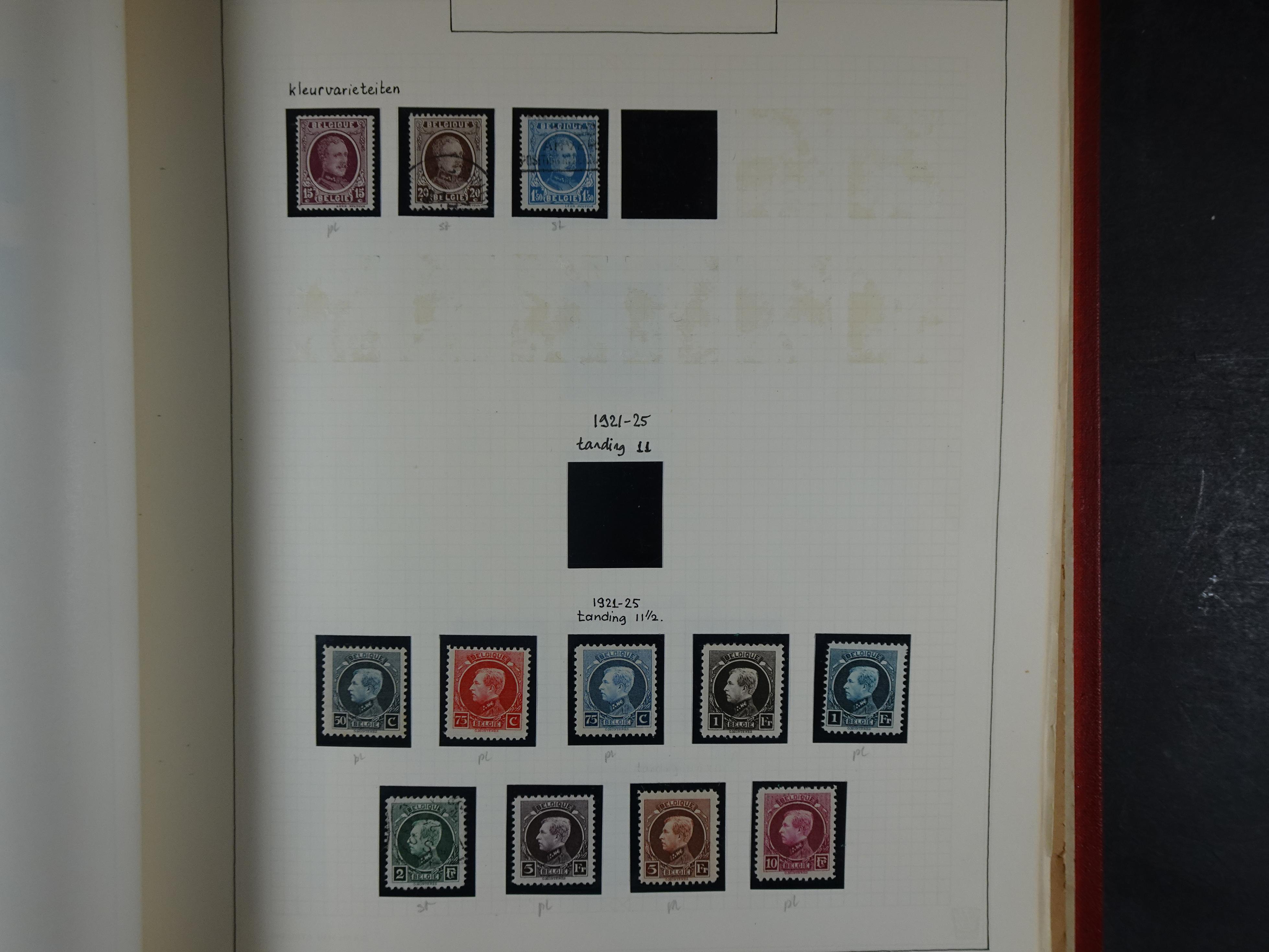 Topcollectie tot jaren 50, zeer hoge waarde ook goed "Back of the Book". 28