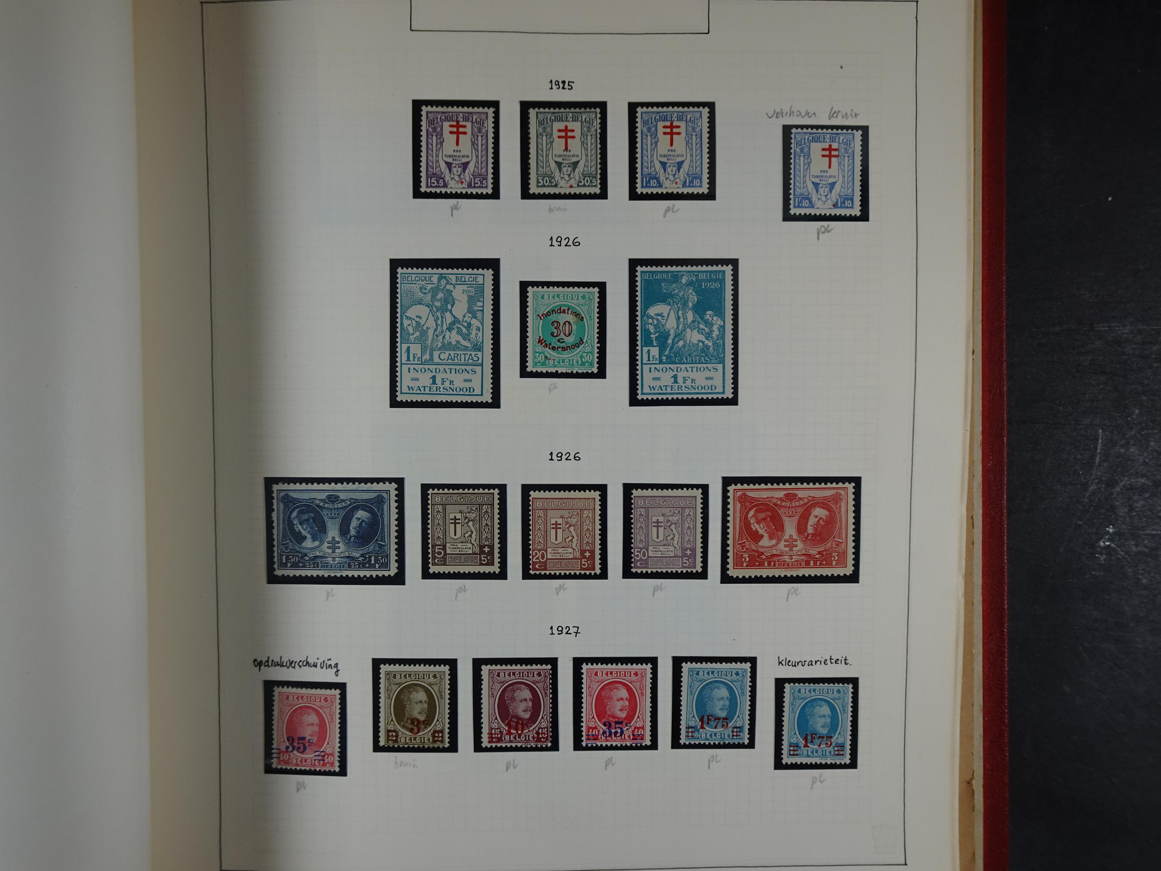 Topcollectie tot jaren 50, zeer hoge waarde ook goed "Back of the Book". 33