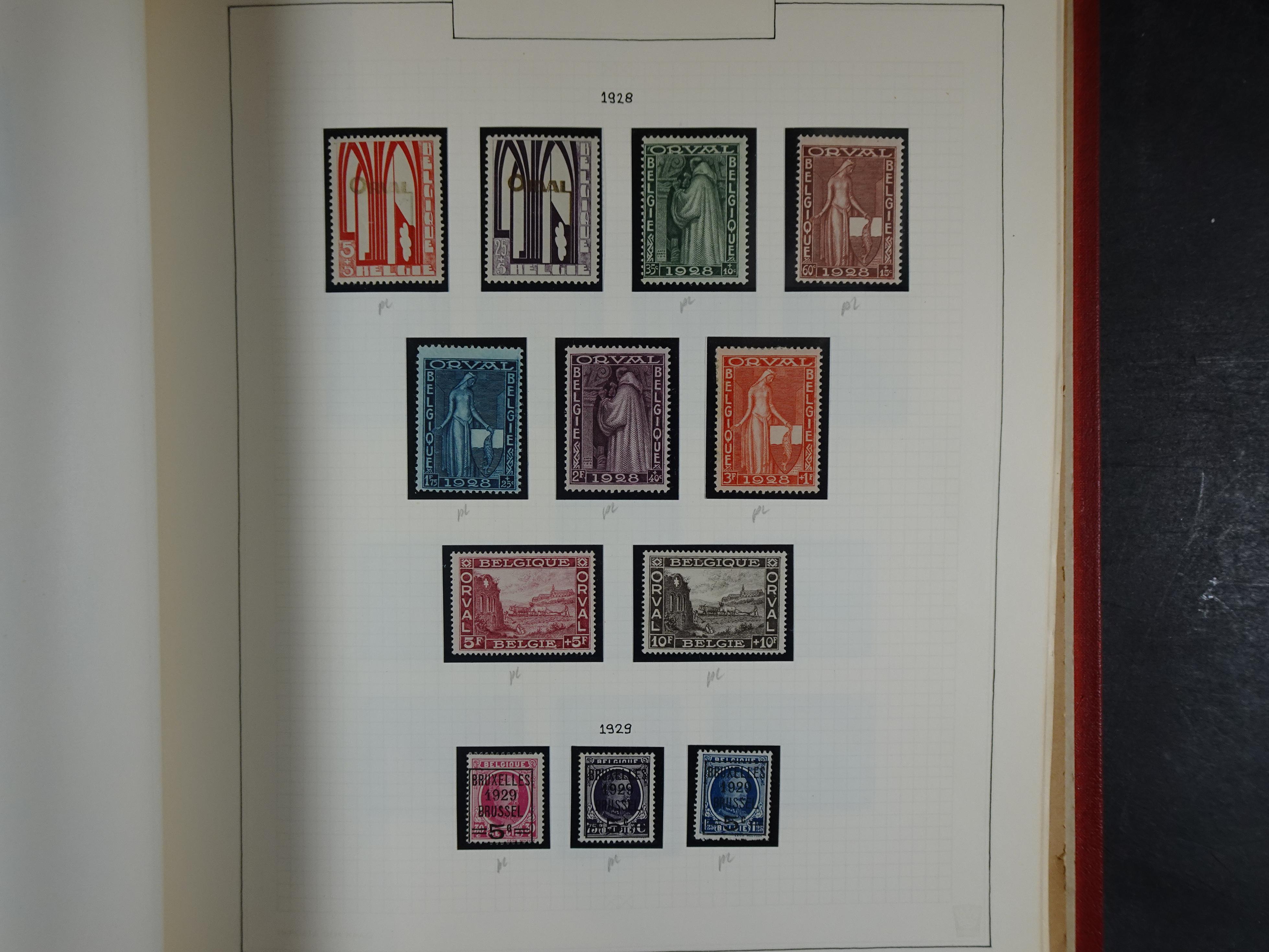 Topcollectie tot jaren 50, zeer hoge waarde ook goed "Back of the Book". 35