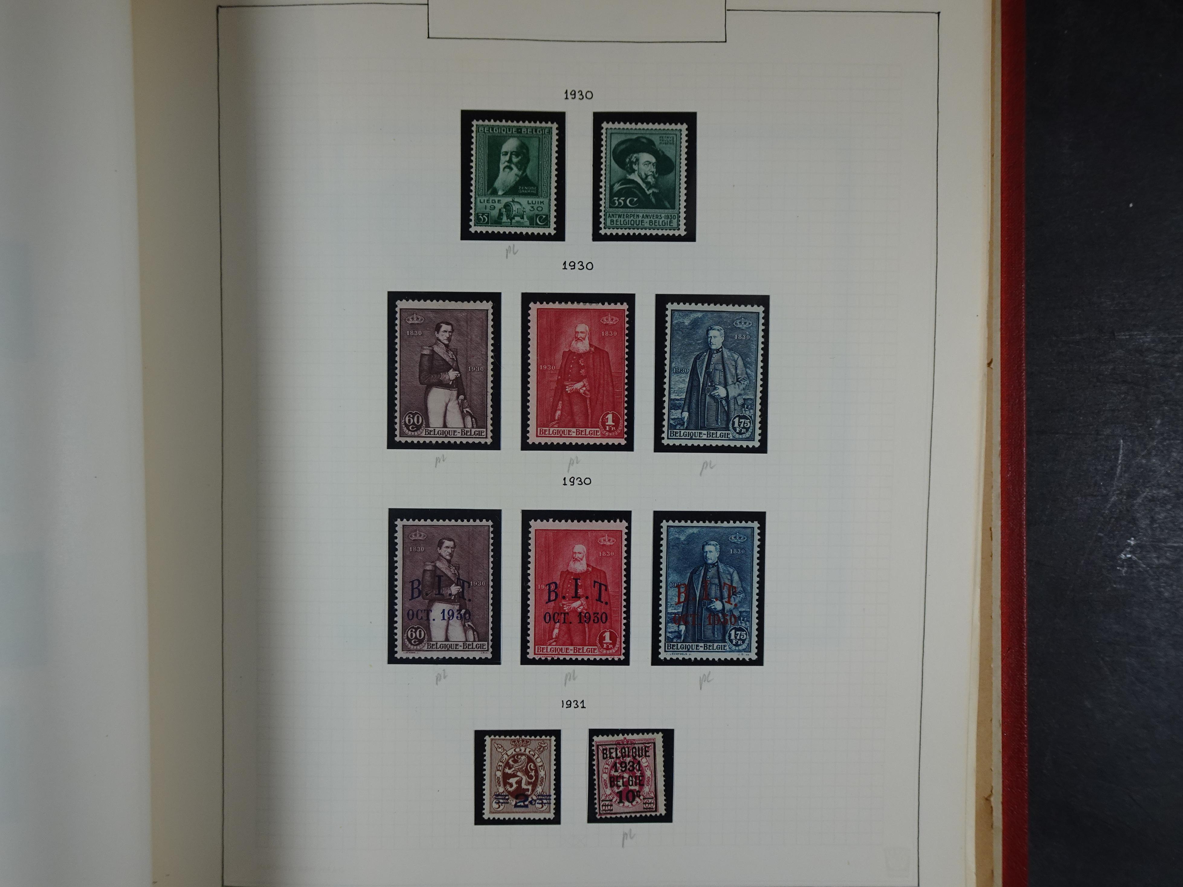 Topcollectie tot jaren 50, zeer hoge waarde ook goed "Back of the Book". 40