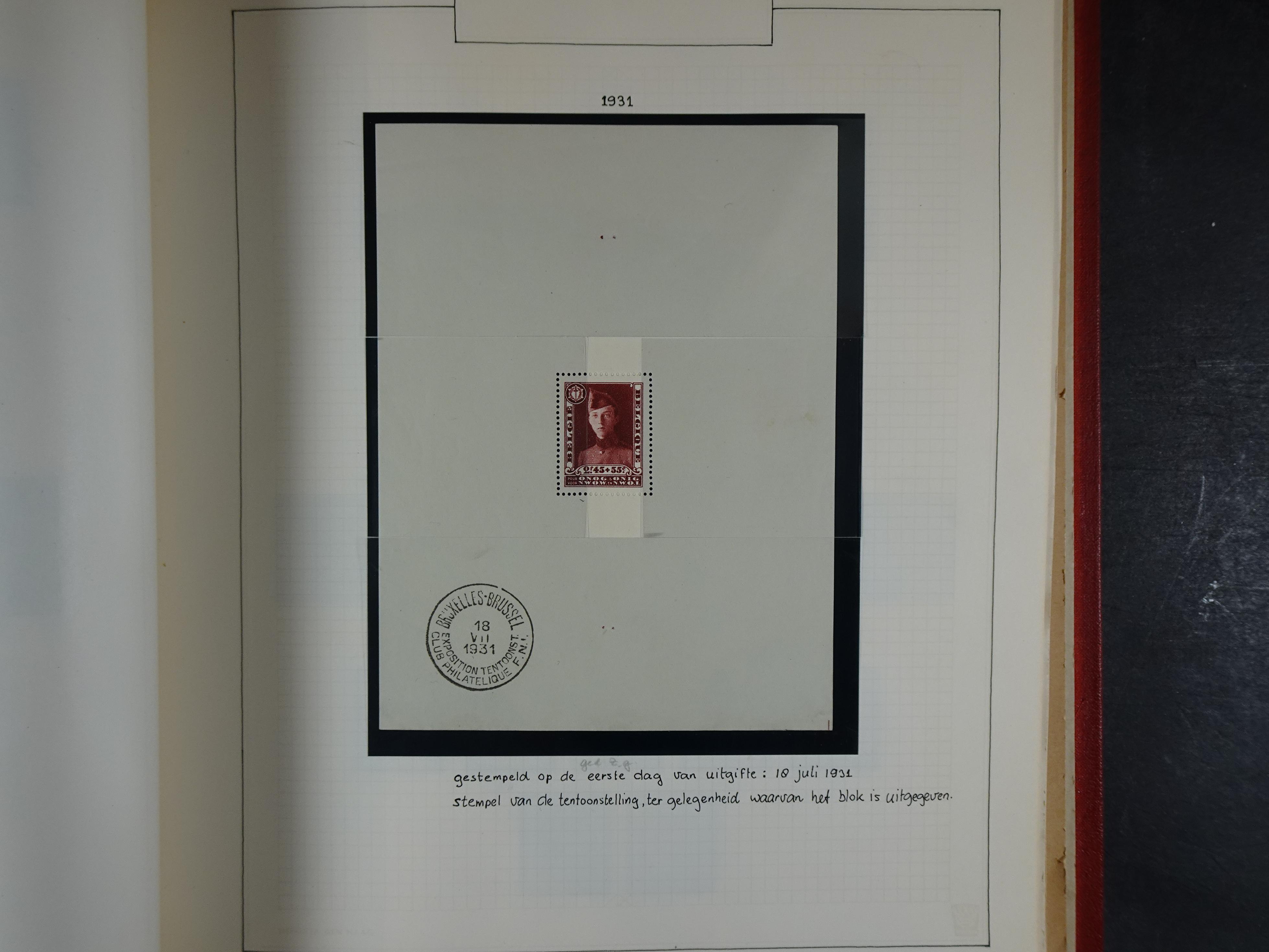 Topcollectie tot jaren 50, zeer hoge waarde ook goed "Back of the Book". 43