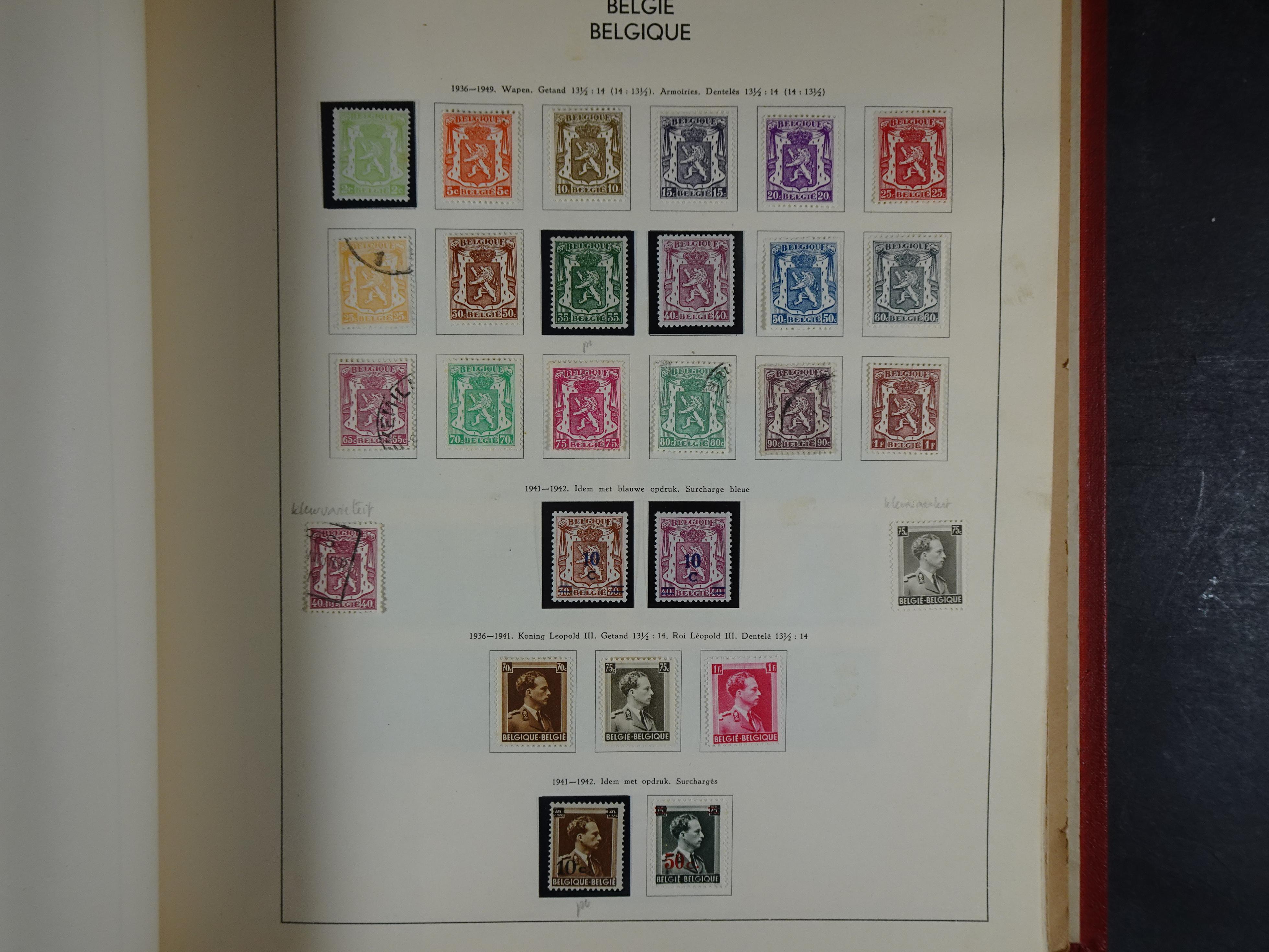 Topcollectie tot jaren 50, zeer hoge waarde ook goed "Back of the Book". 54