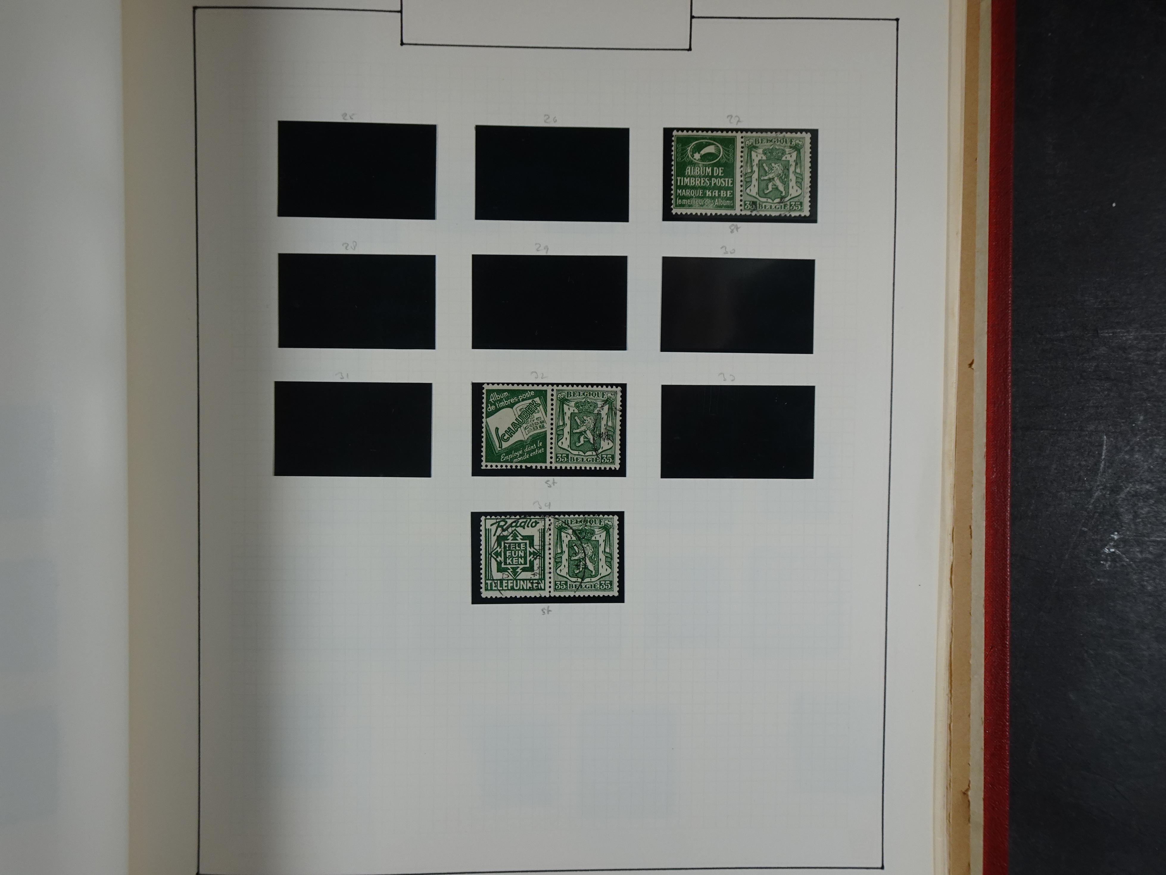 Topcollectie tot jaren 50, zeer hoge waarde ook goed "Back of the Book". 57