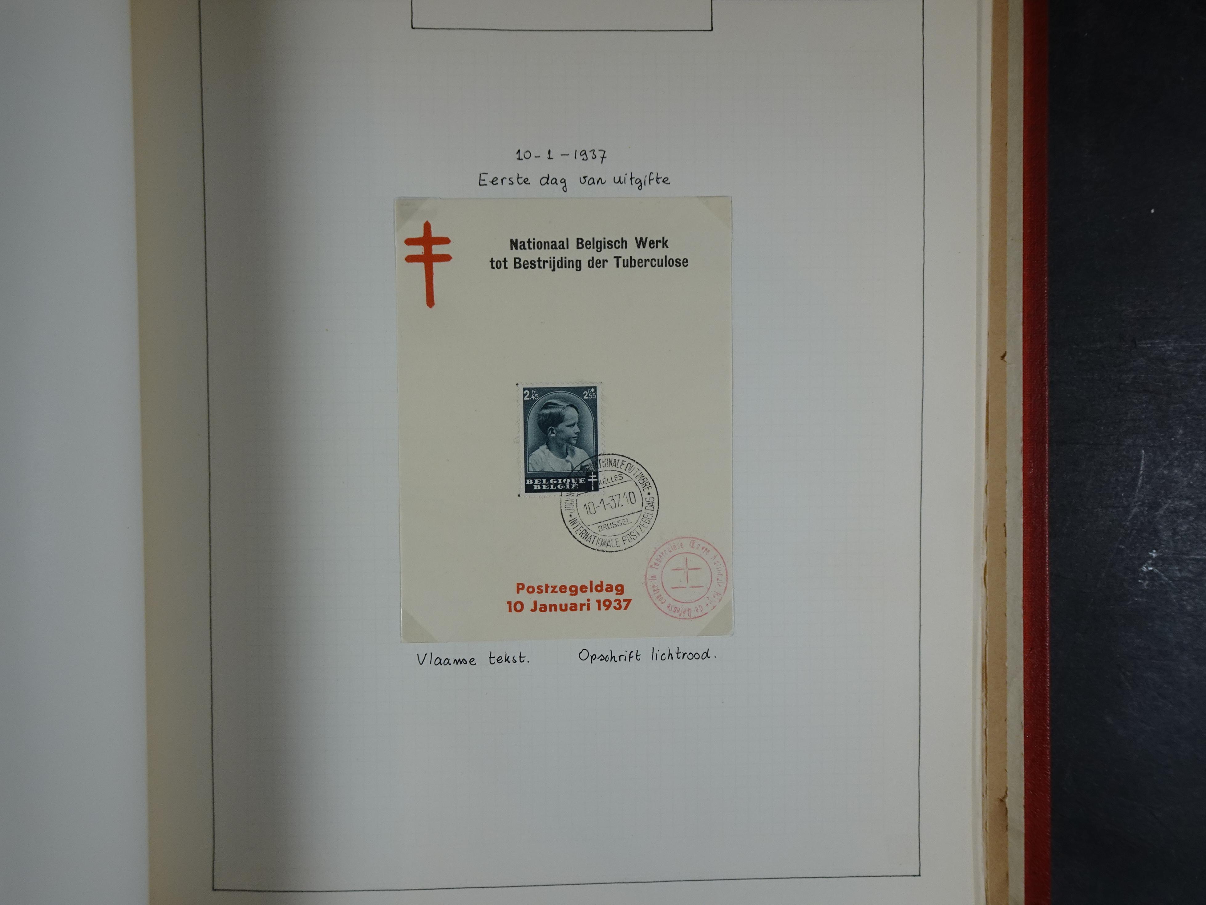 Topcollectie tot jaren 50, zeer hoge waarde ook goed "Back of the Book". 62