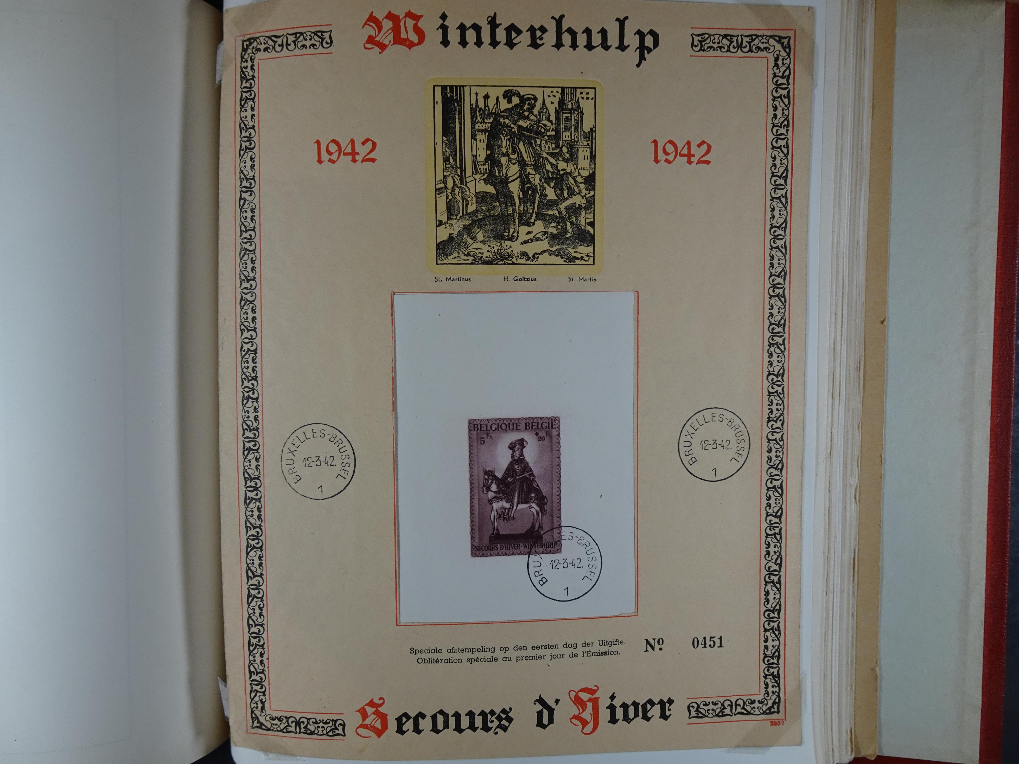 Topcollectie tot jaren 50, zeer hoge waarde ook goed "Back of the Book". 92