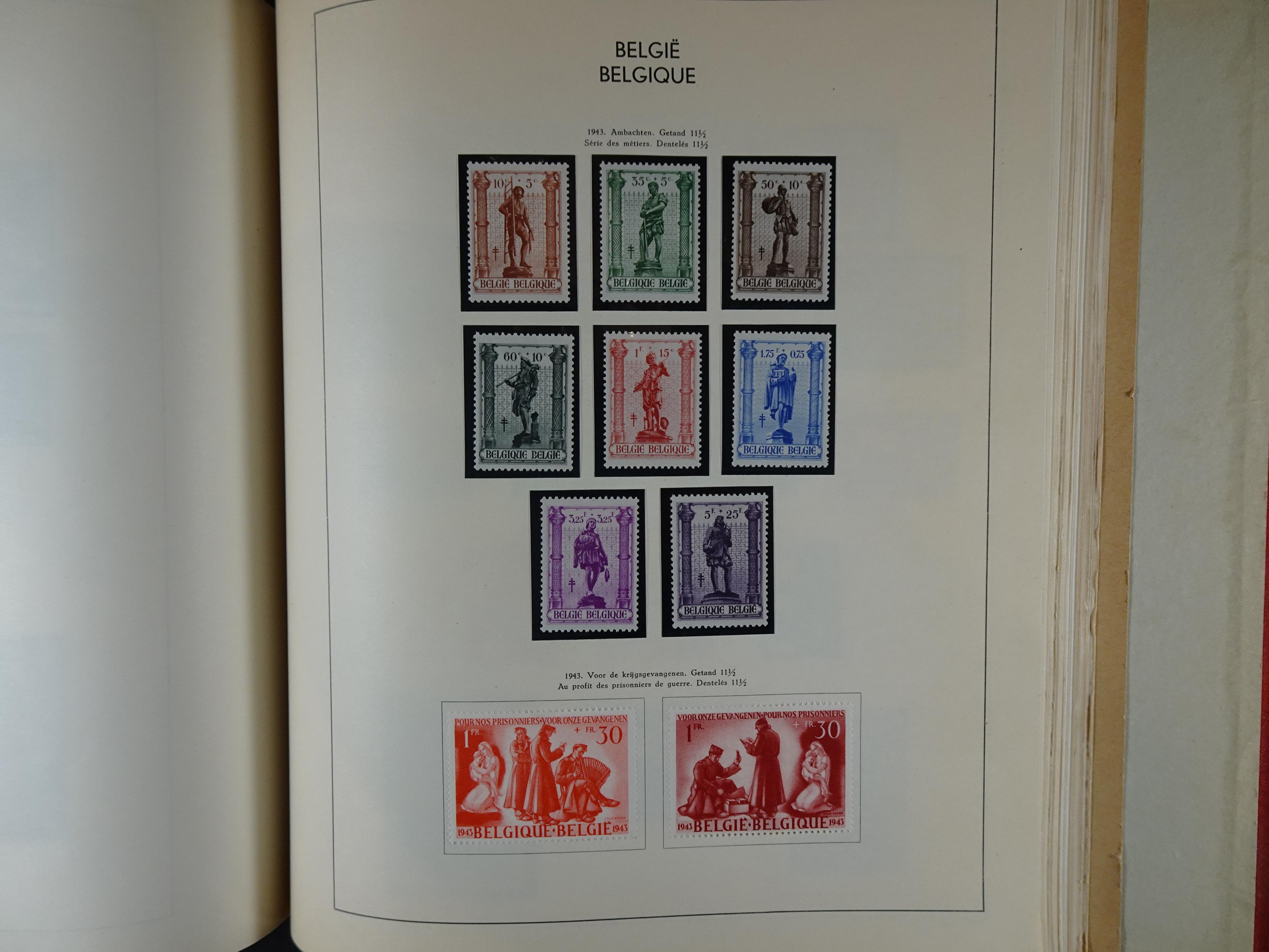 Topcollectie tot jaren 50, zeer hoge waarde ook goed "Back of the Book". 95