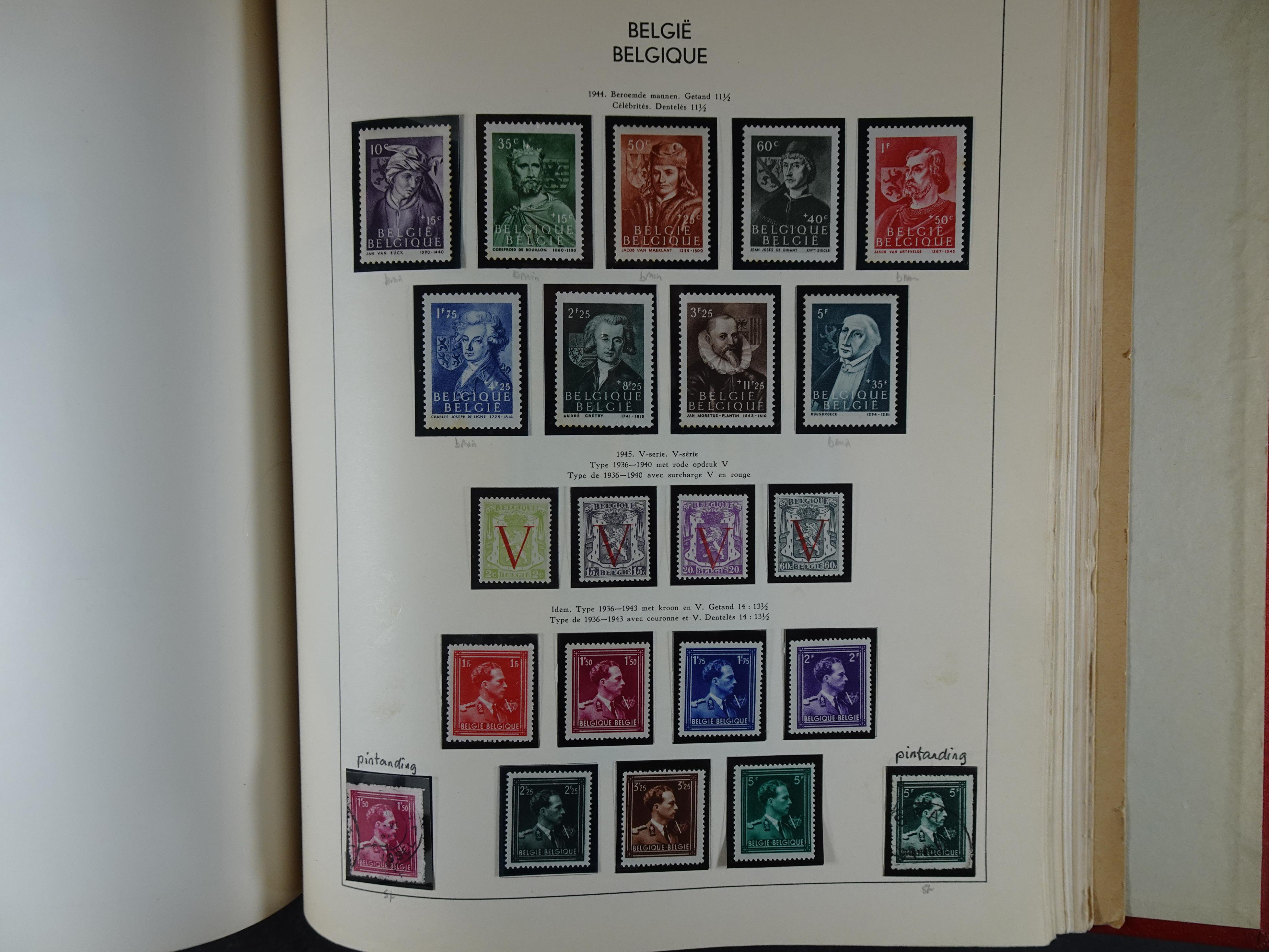 Topcollectie tot jaren 50, zeer hoge waarde ook goed "Back of the Book". 99