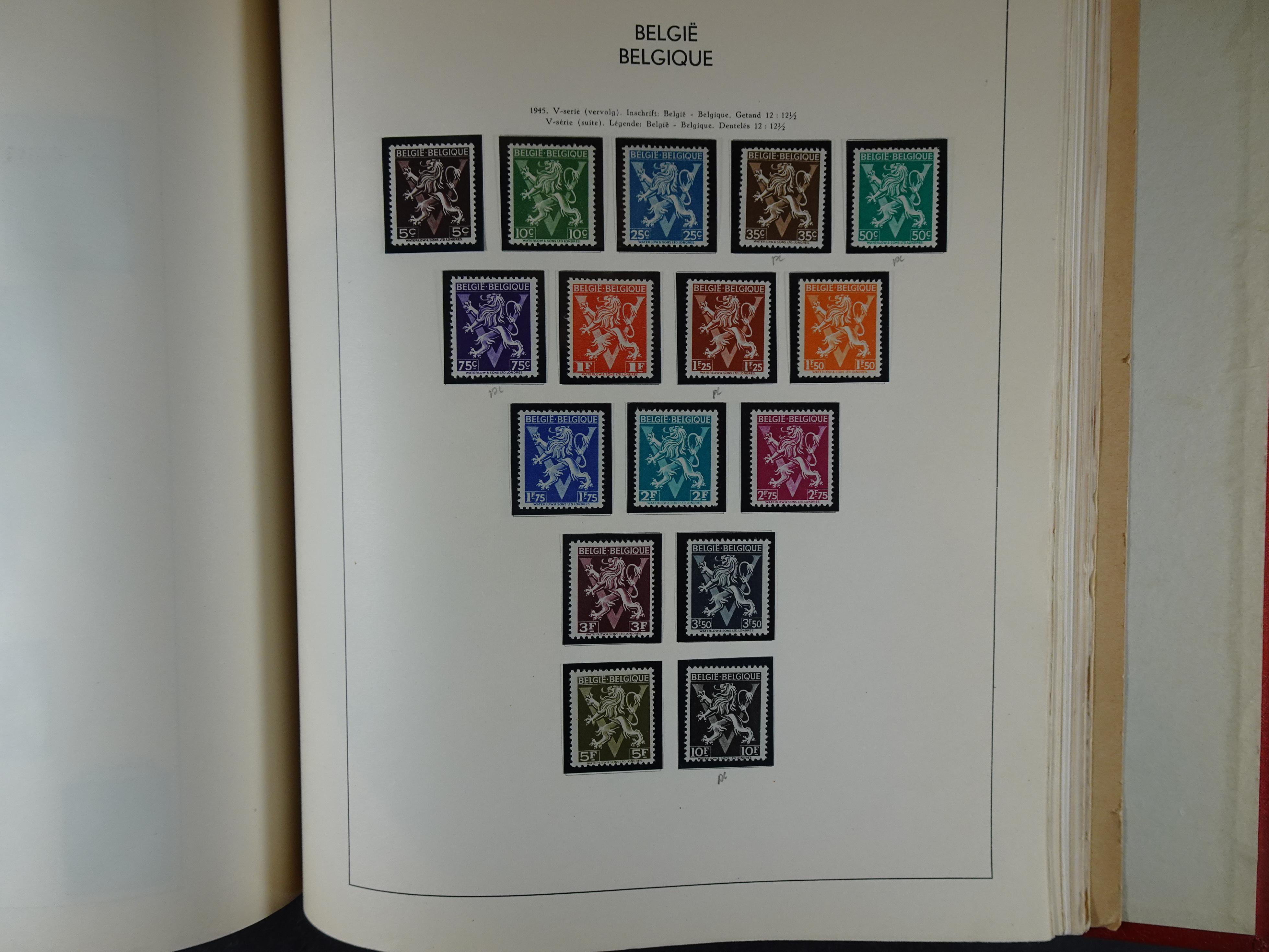 Topcollectie tot jaren 50, zeer hoge waarde ook goed "Back of the Book". 100