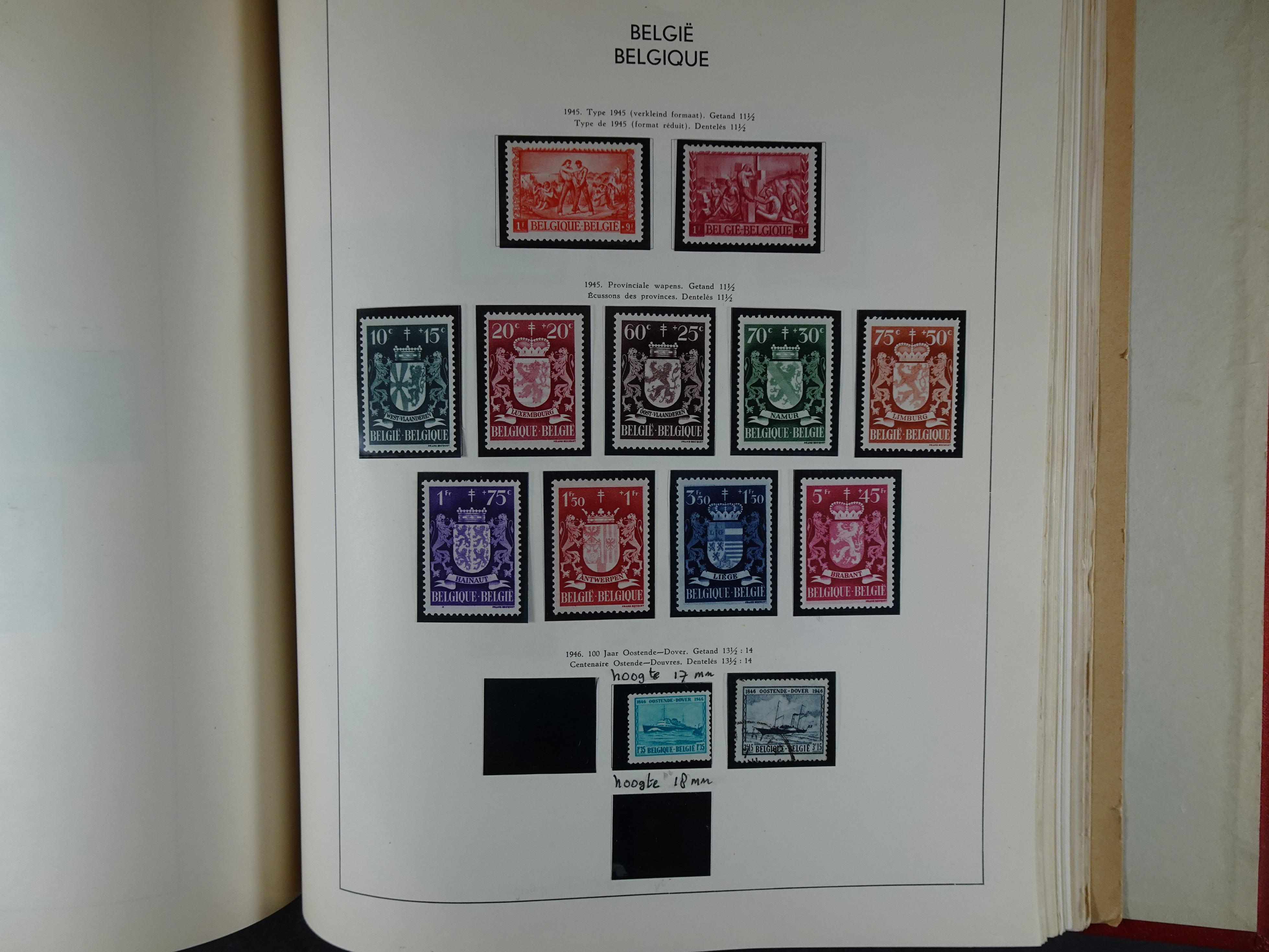 Topcollectie tot jaren 50, zeer hoge waarde ook goed "Back of the Book". 103