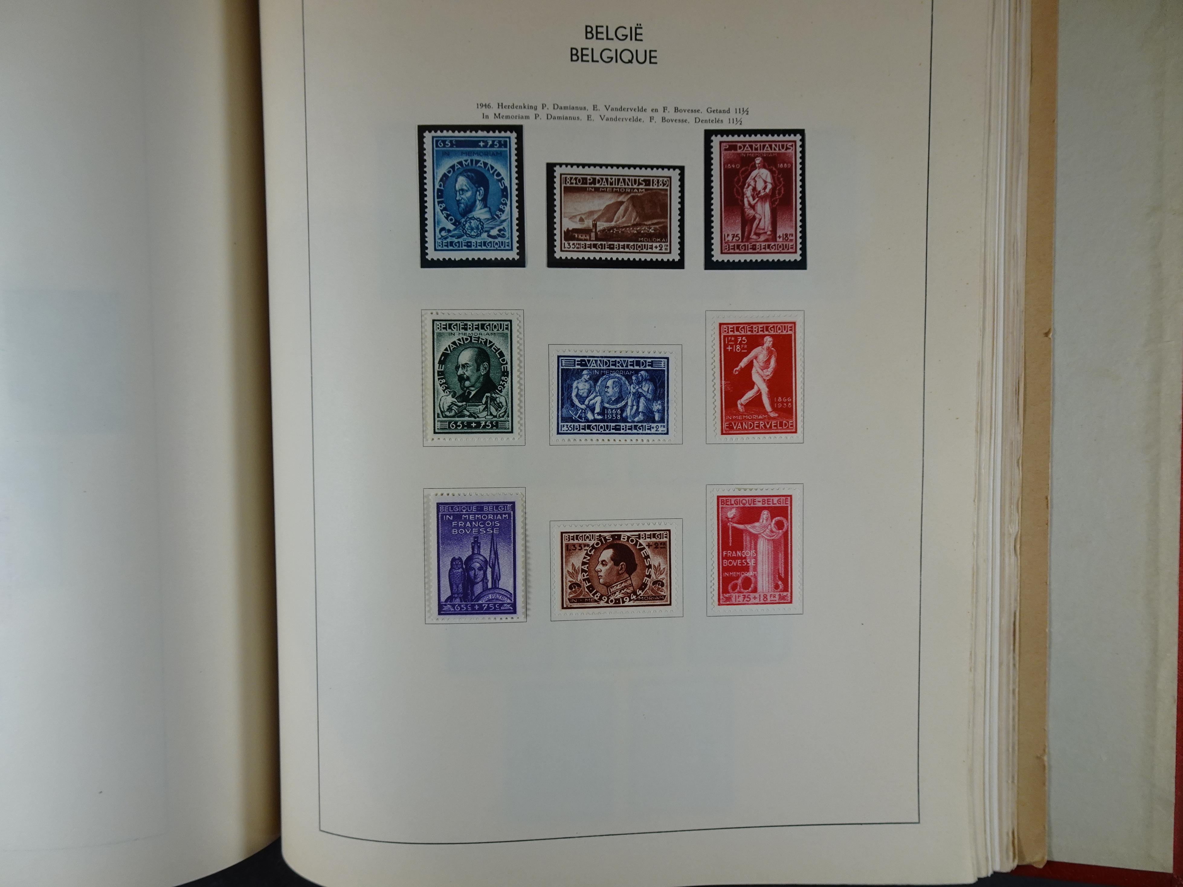 Topcollectie tot jaren 50, zeer hoge waarde ook goed "Back of the Book". 104