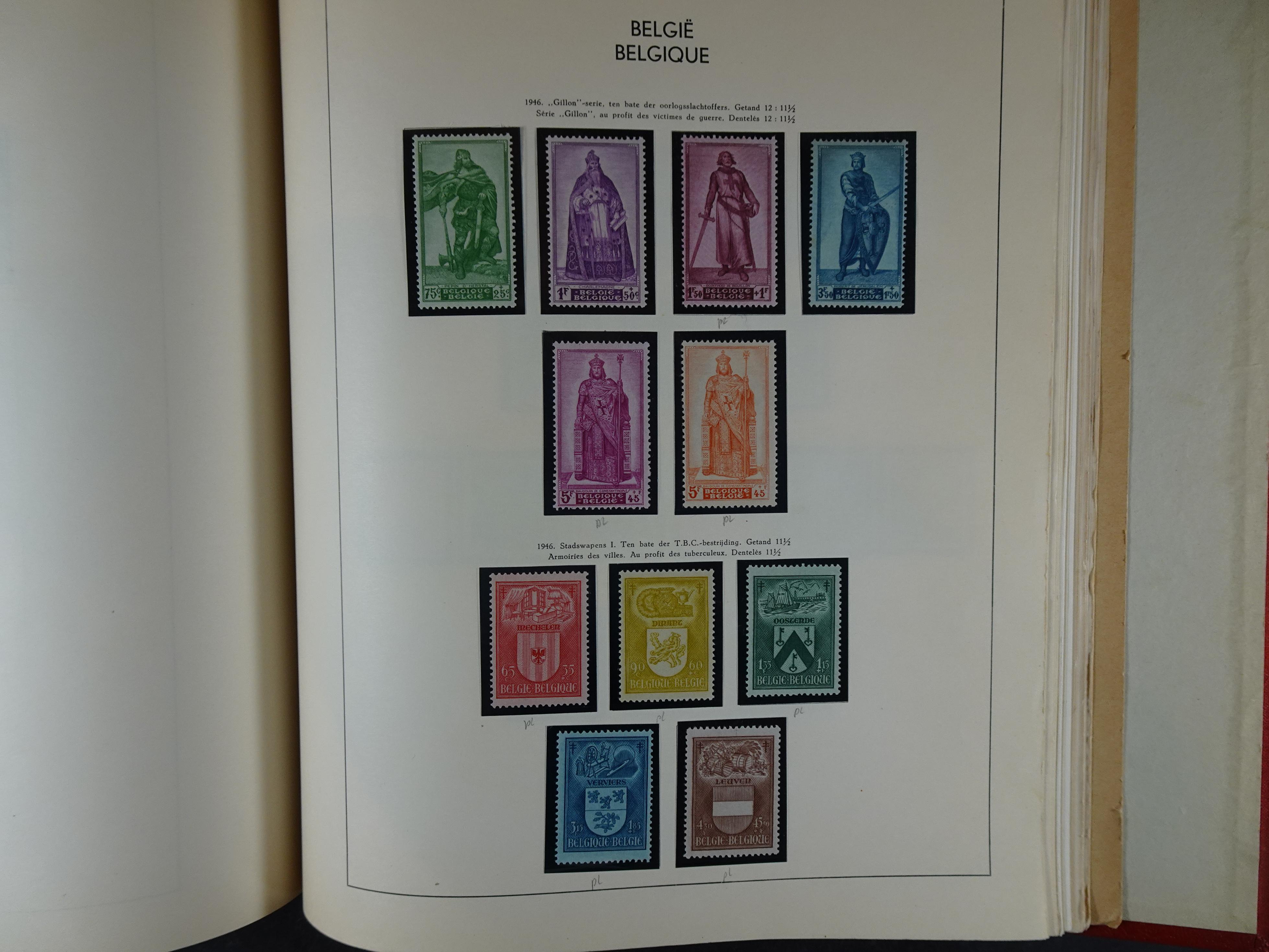 Topcollectie tot jaren 50, zeer hoge waarde ook goed "Back of the Book". 105