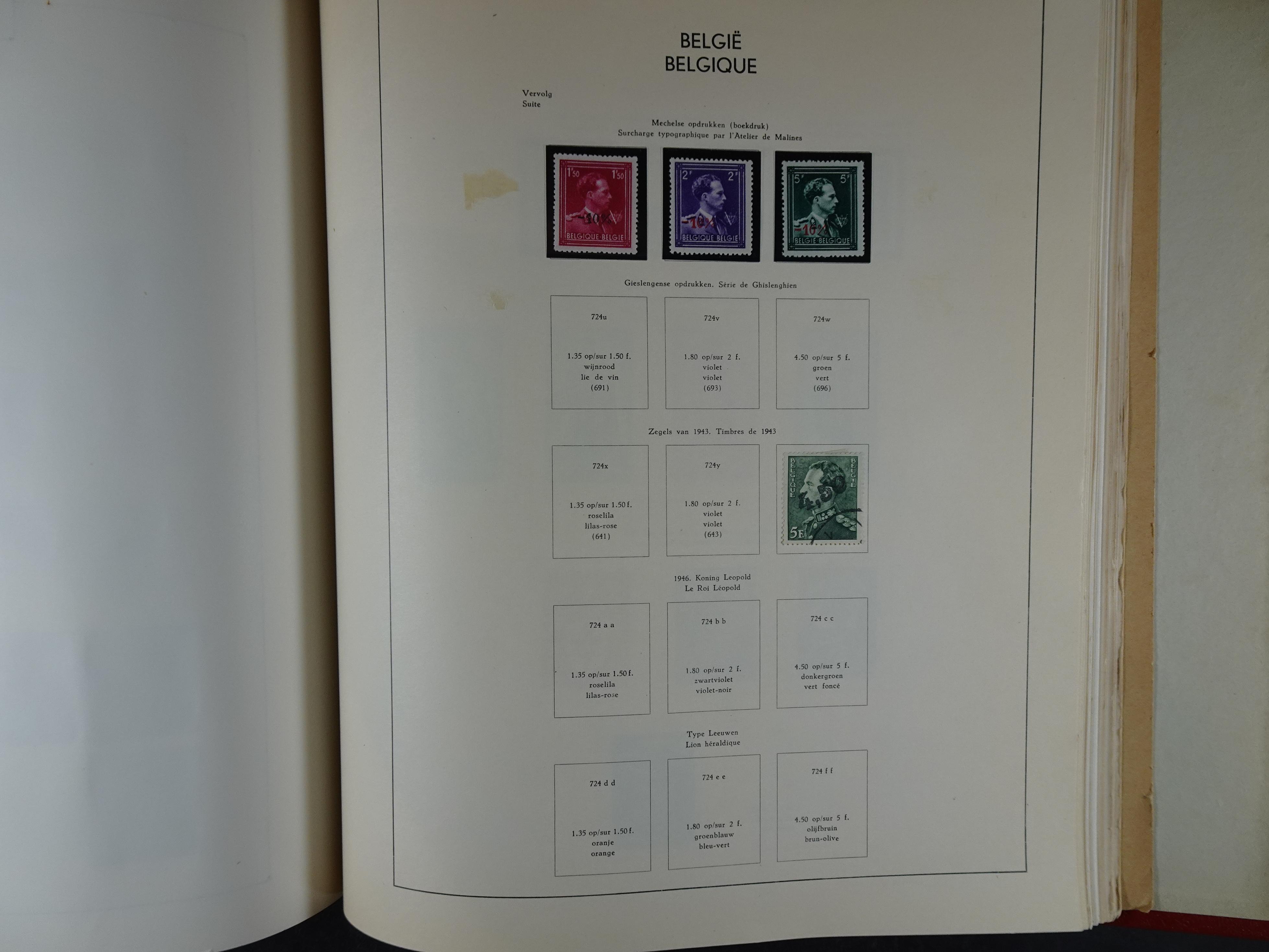 Topcollectie tot jaren 50, zeer hoge waarde ook goed "Back of the Book". 110