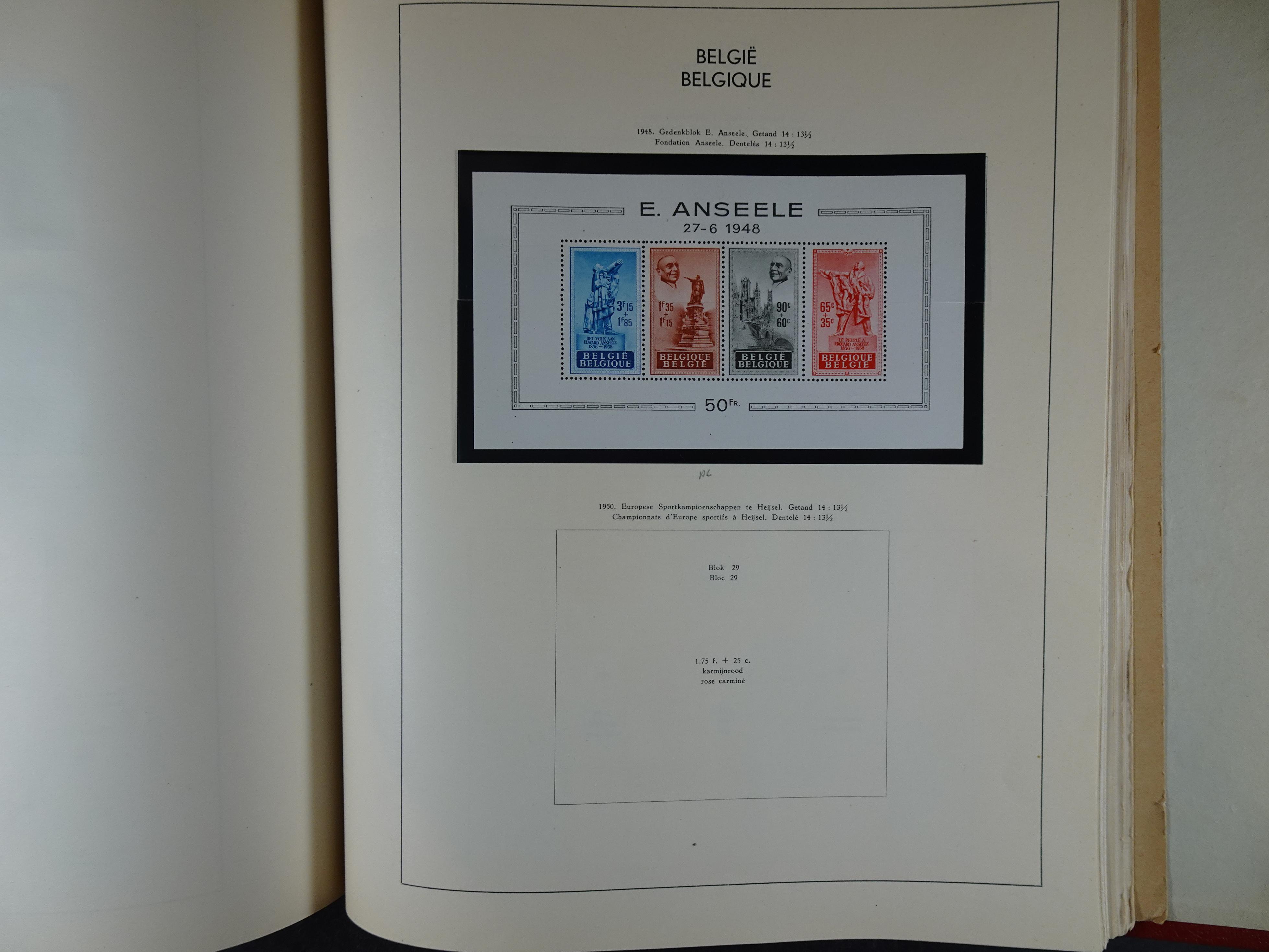 Topcollectie tot jaren 50, zeer hoge waarde ook goed "Back of the Book". 114