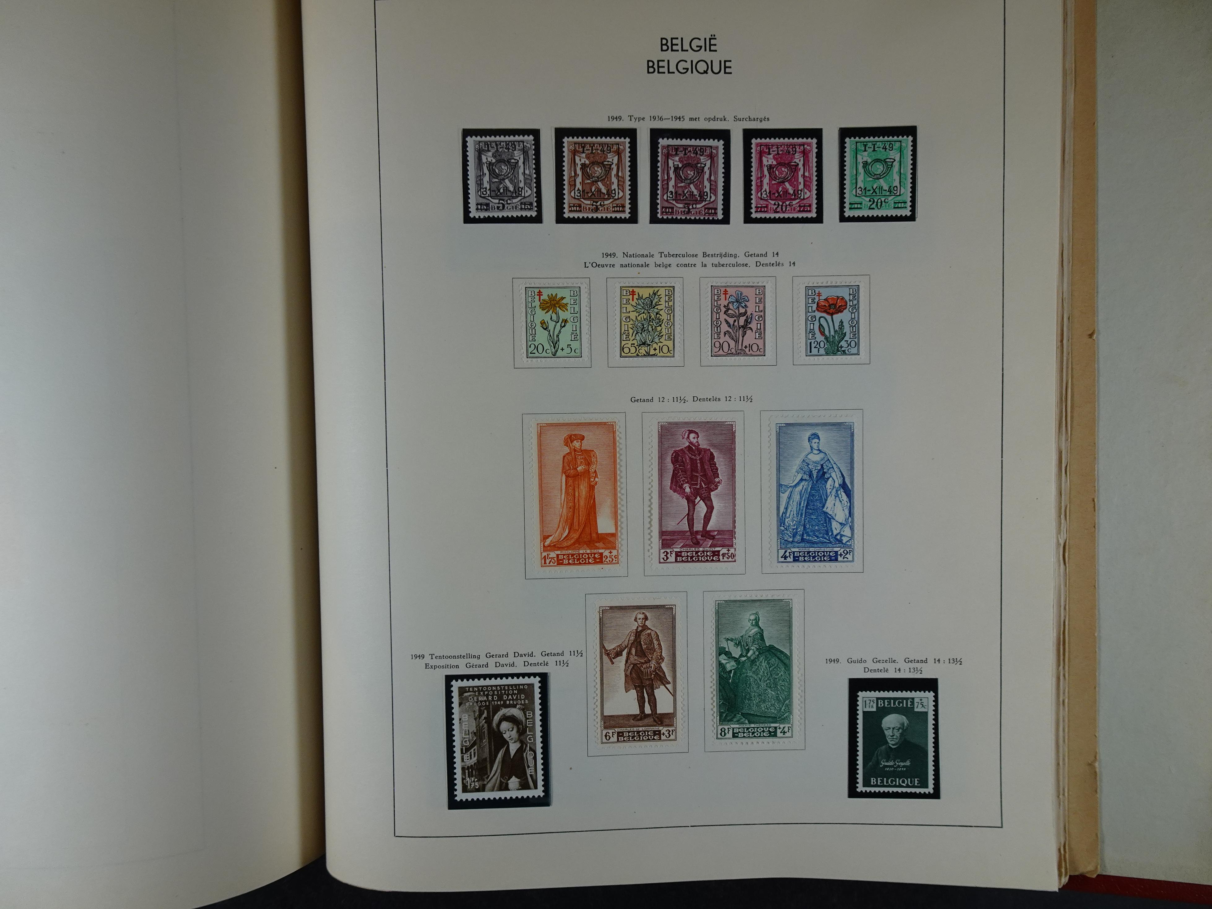 Topcollectie tot jaren 50, zeer hoge waarde ook goed "Back of the Book". 115