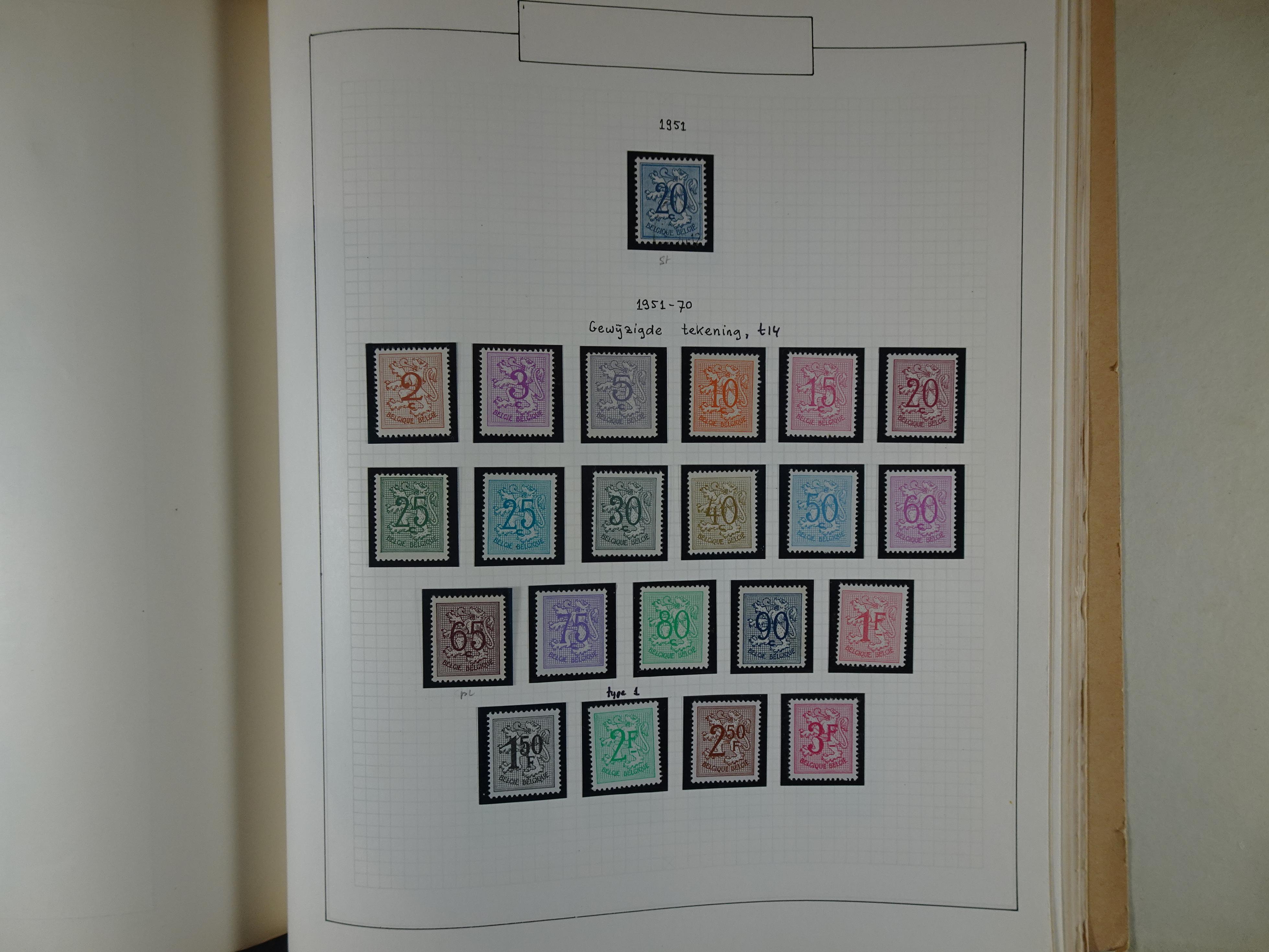 Topcollectie tot jaren 50, zeer hoge waarde ook goed "Back of the Book". 118