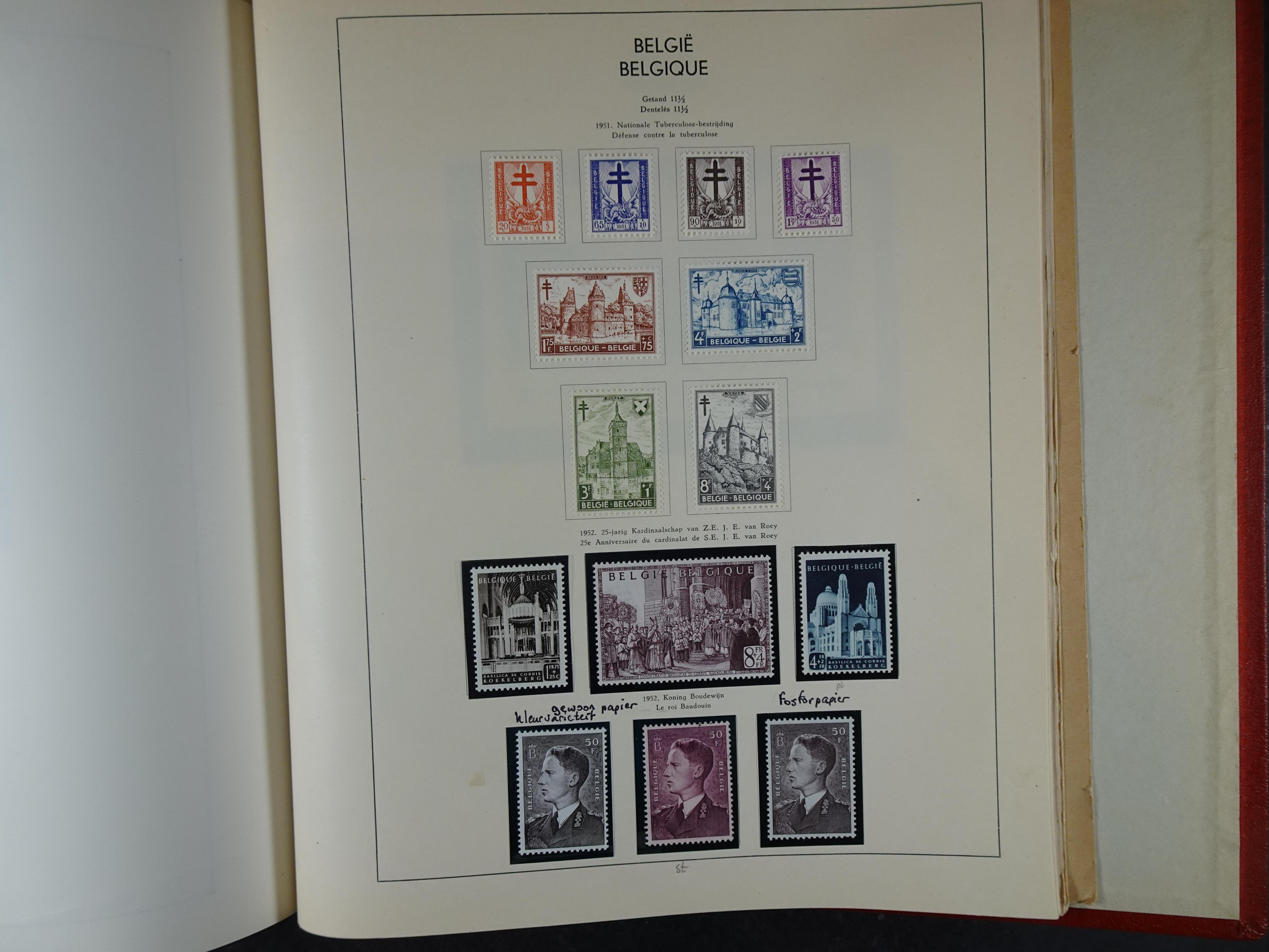 Topcollectie tot jaren 50, zeer hoge waarde ook goed "Back of the Book". 121