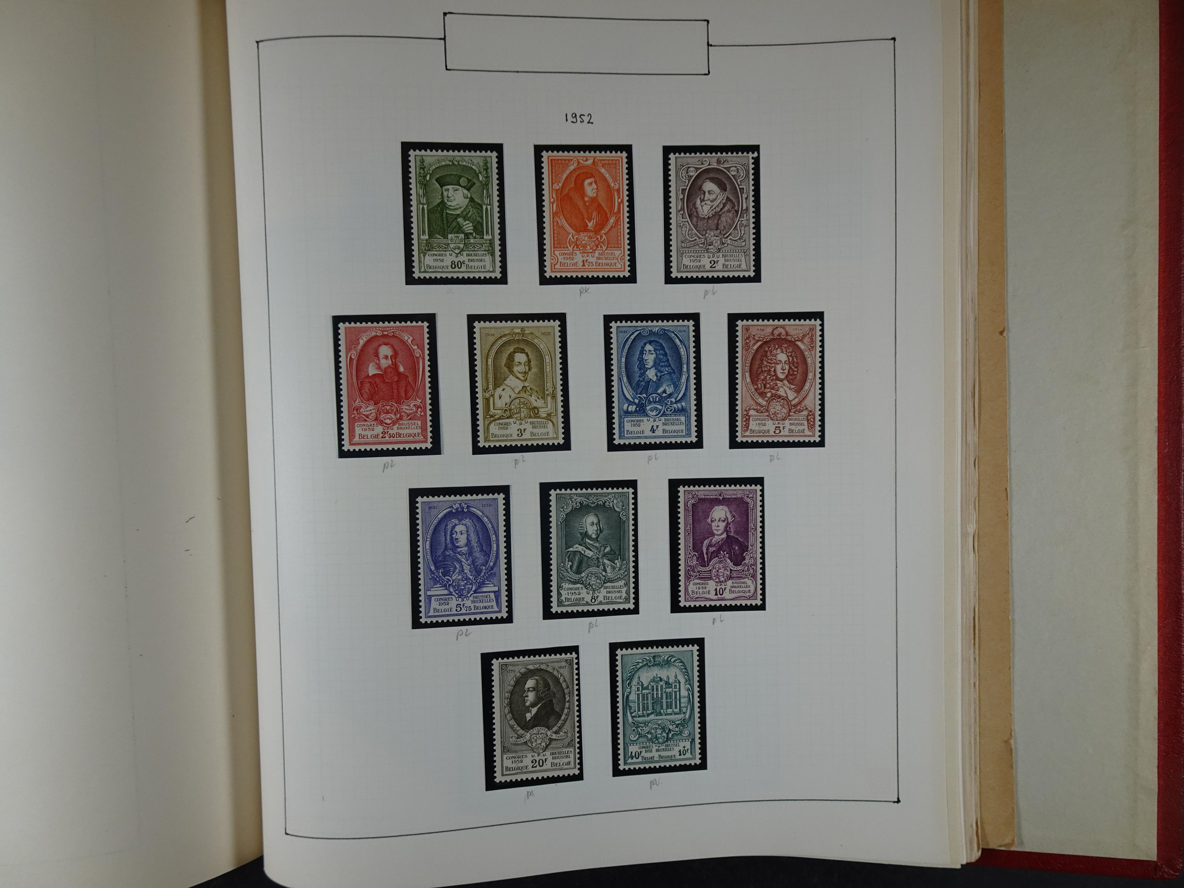 Topcollectie tot jaren 50, zeer hoge waarde ook goed "Back of the Book". 123