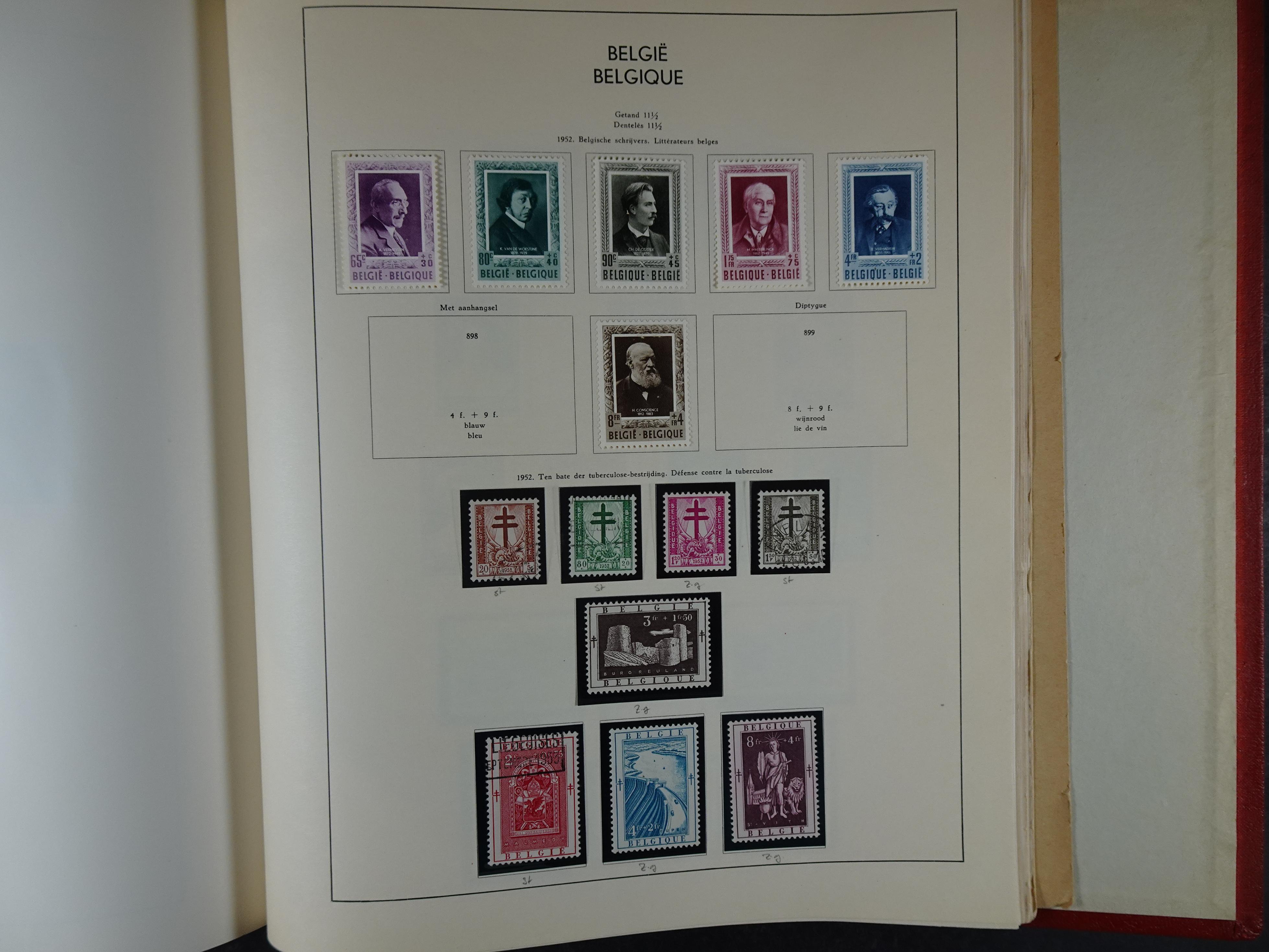 Topcollectie tot jaren 50, zeer hoge waarde ook goed "Back of the Book". 124