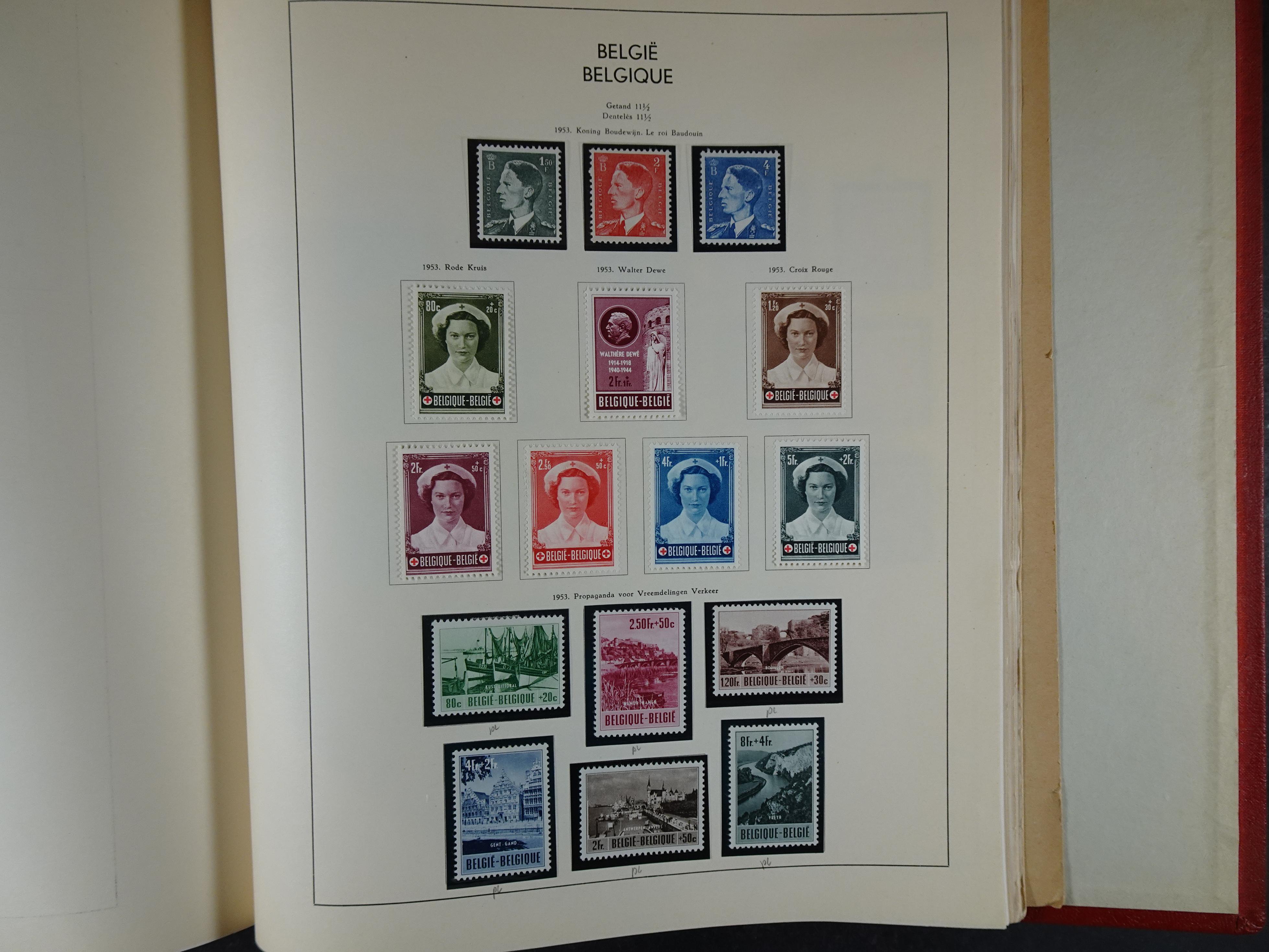 Topcollectie tot jaren 50, zeer hoge waarde ook goed "Back of the Book". 125