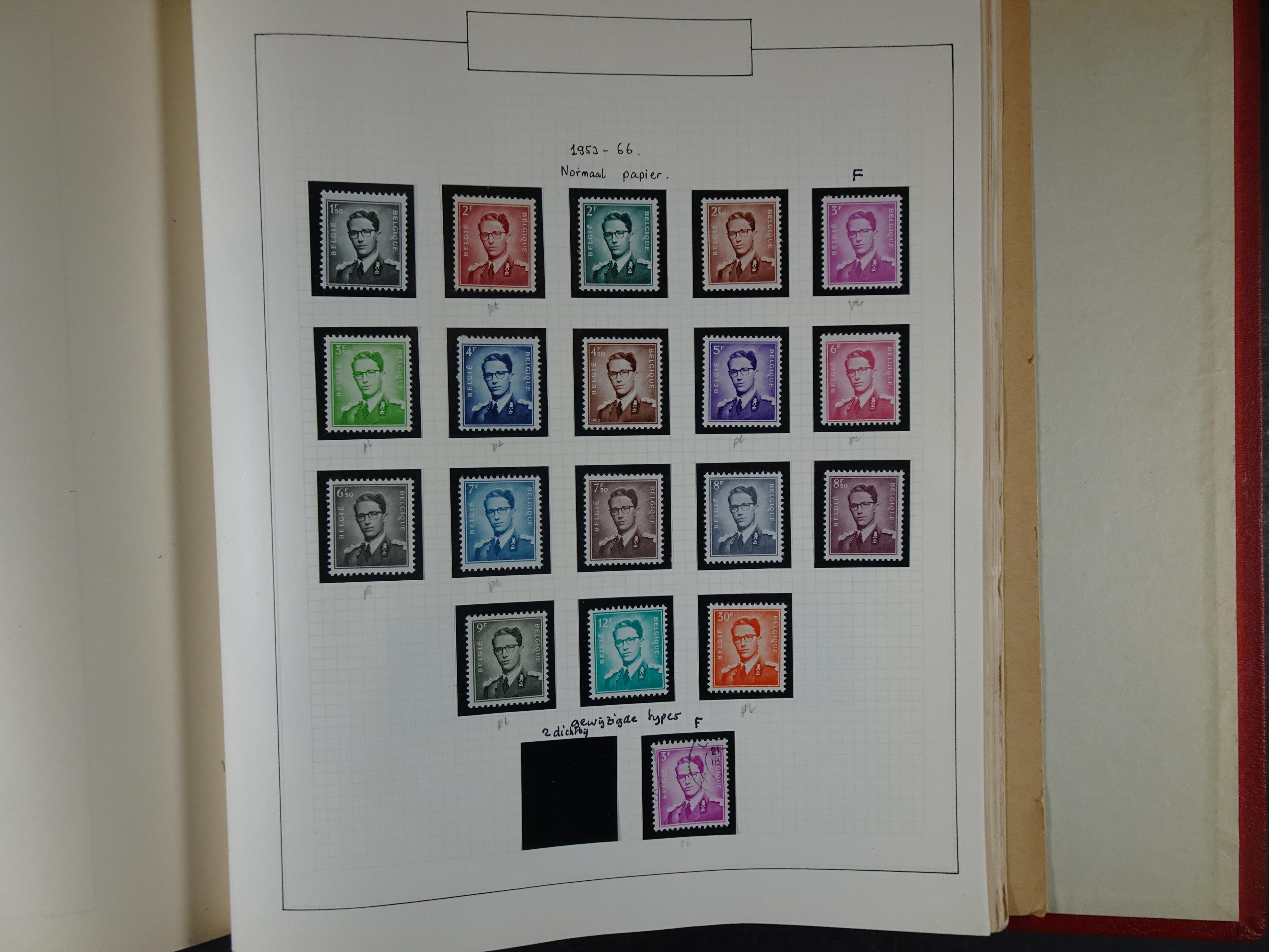 Topcollectie tot jaren 50, zeer hoge waarde ook goed "Back of the Book". 126