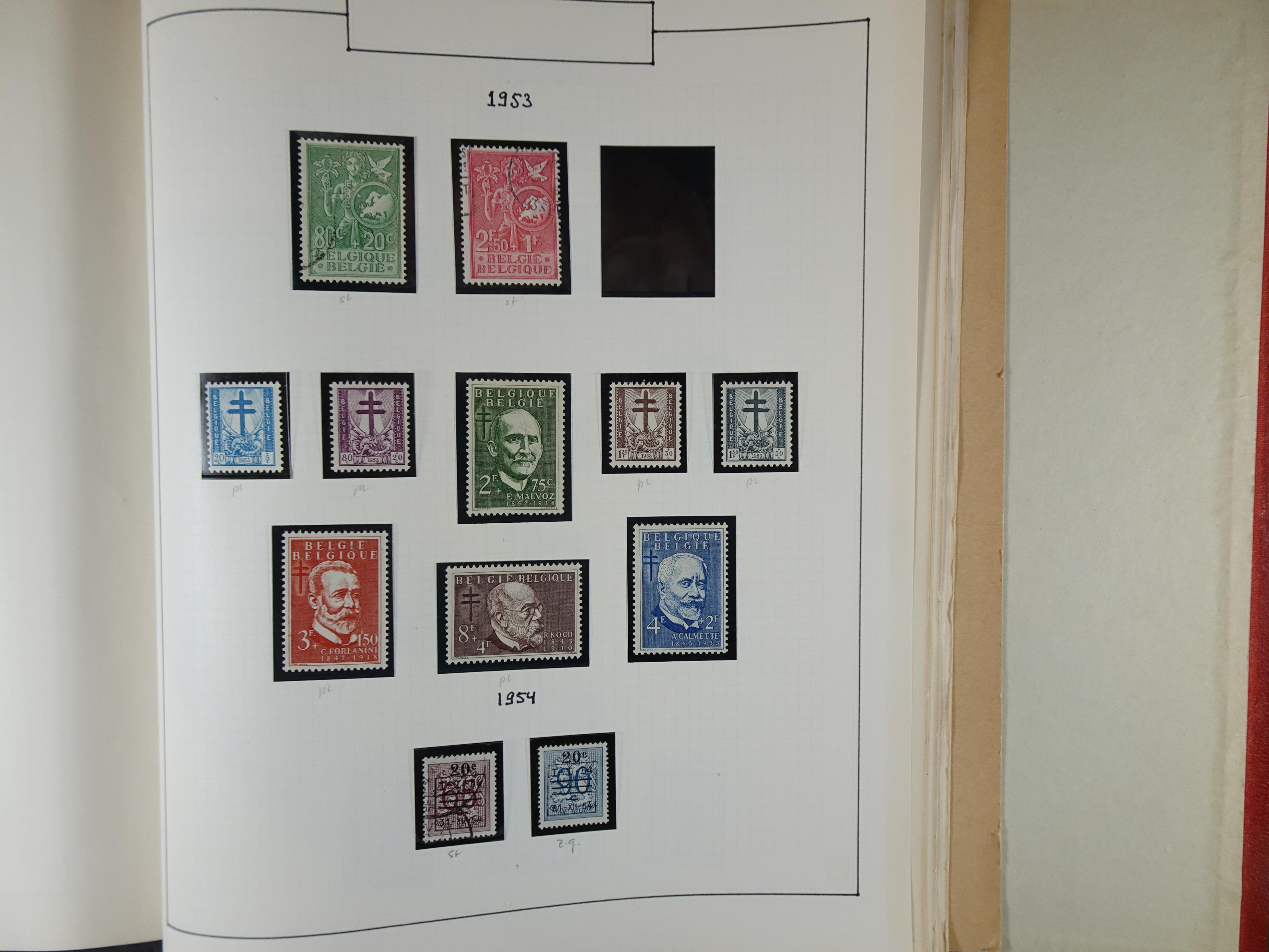 Topcollectie tot jaren 50, zeer hoge waarde ook goed "Back of the Book". 130