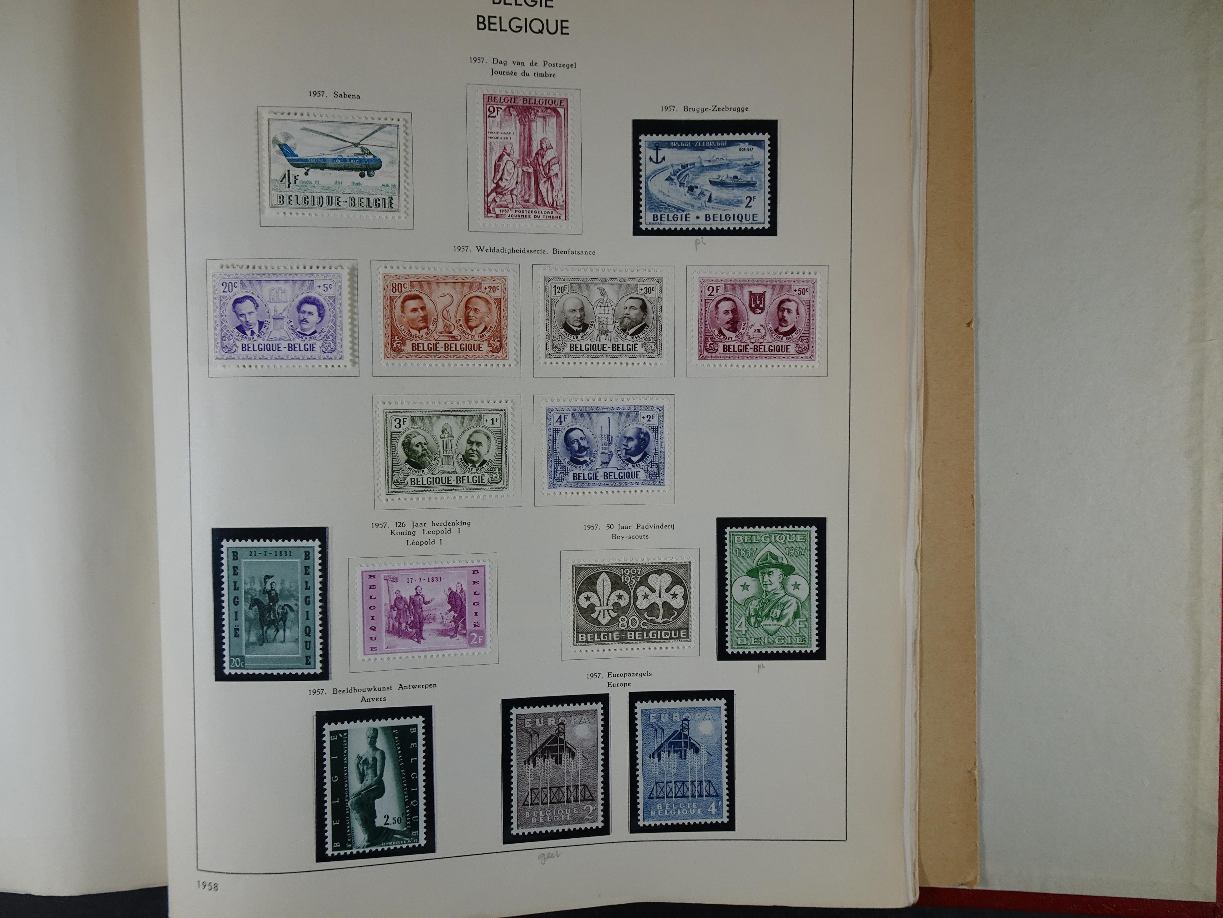 Topcollectie tot jaren 50, zeer hoge waarde ook goed "Back of the Book". 136