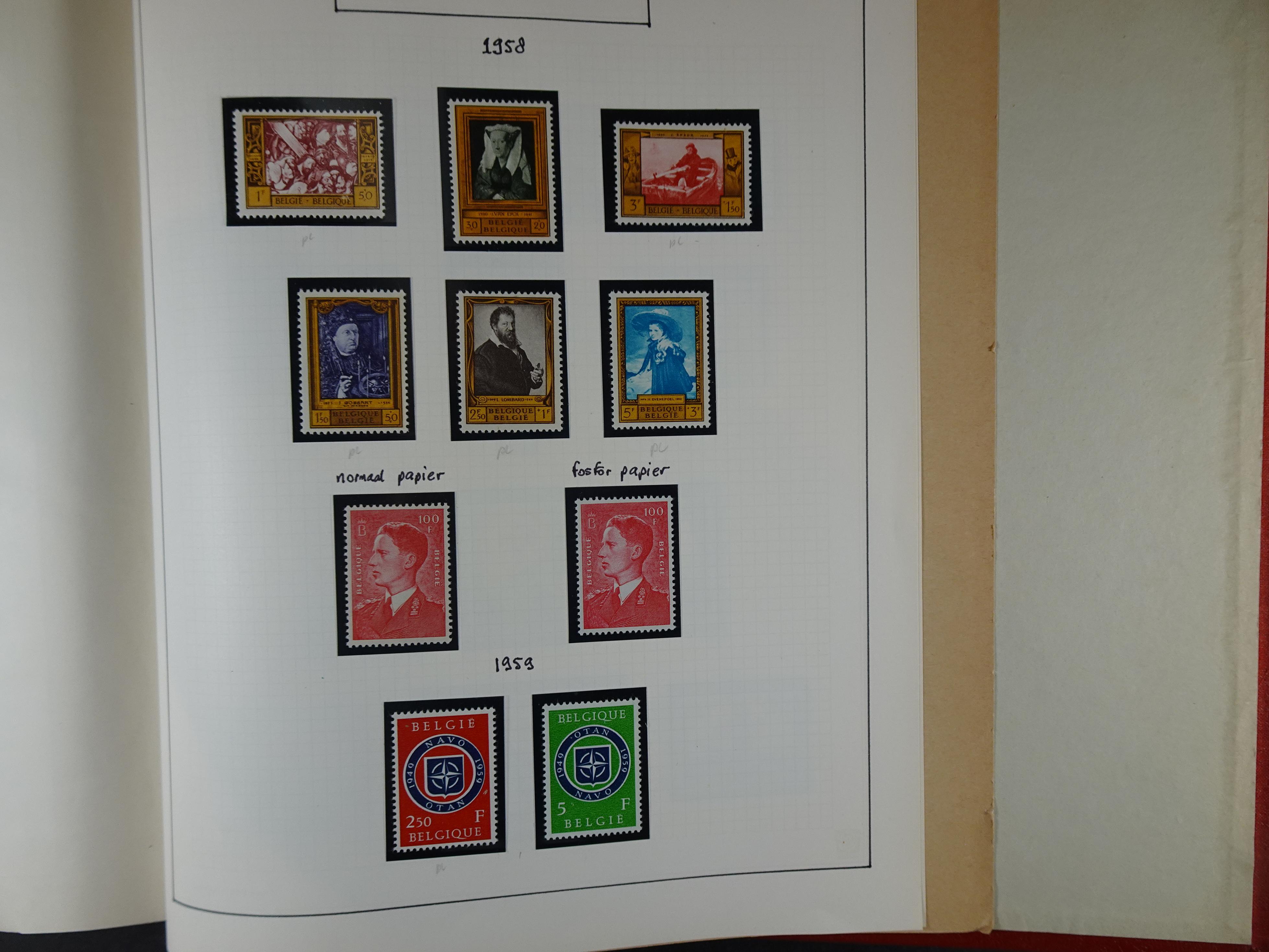 Topcollectie tot jaren 50, zeer hoge waarde ook goed "Back of the Book". 141