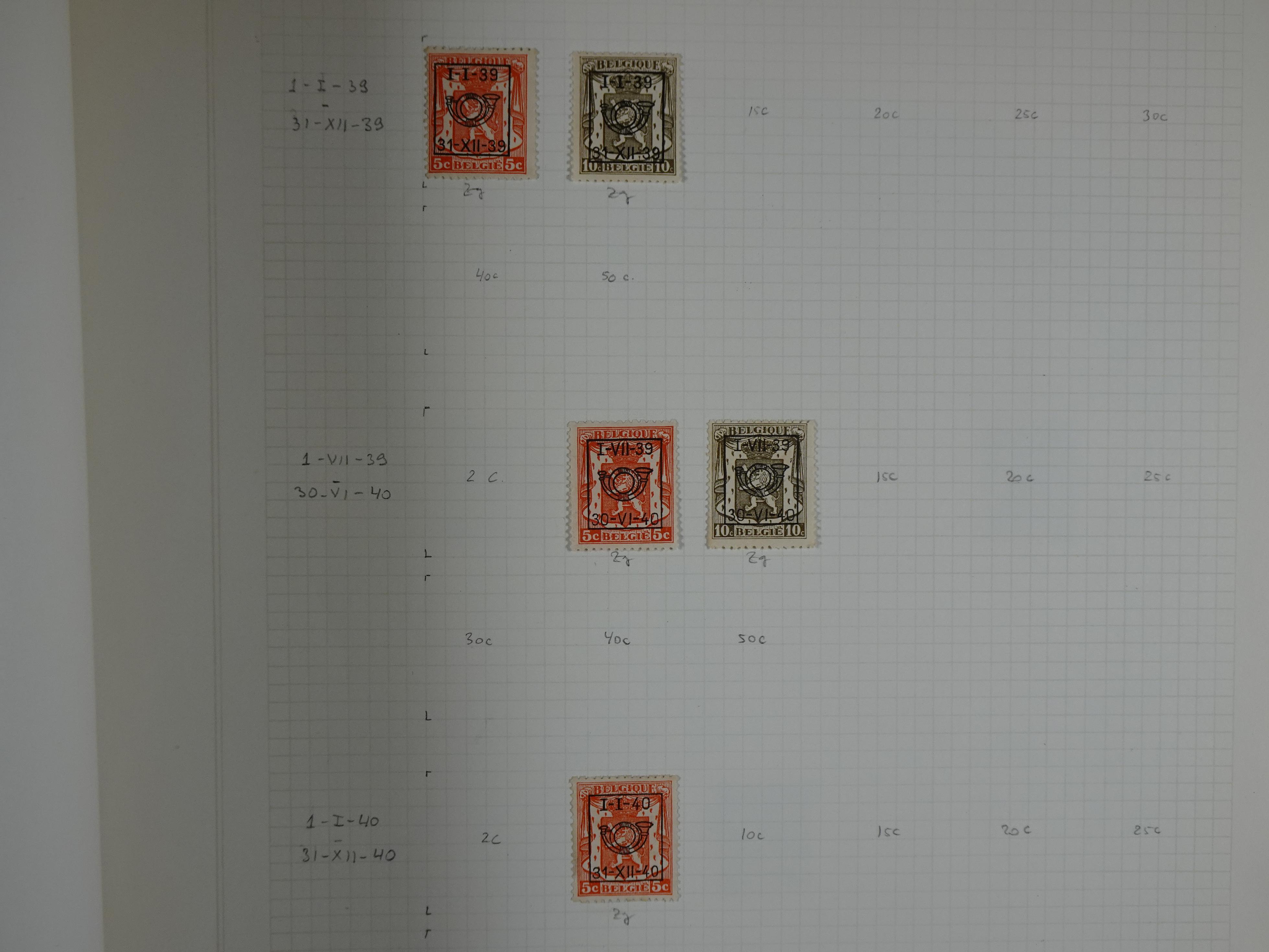 Topcollectie tot jaren 50, zeer hoge waarde ook goed "Back of the Book". 147