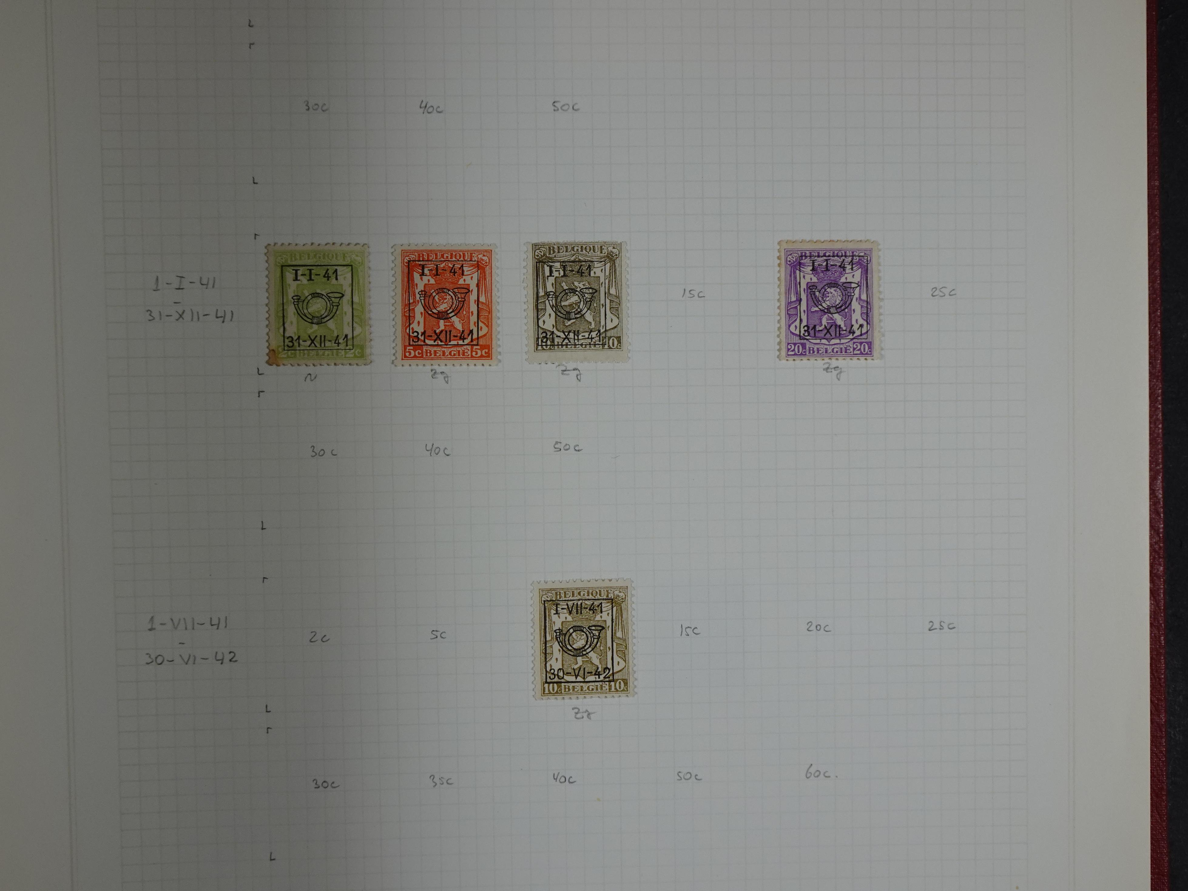 Topcollectie tot jaren 50, zeer hoge waarde ook goed "Back of the Book". 148