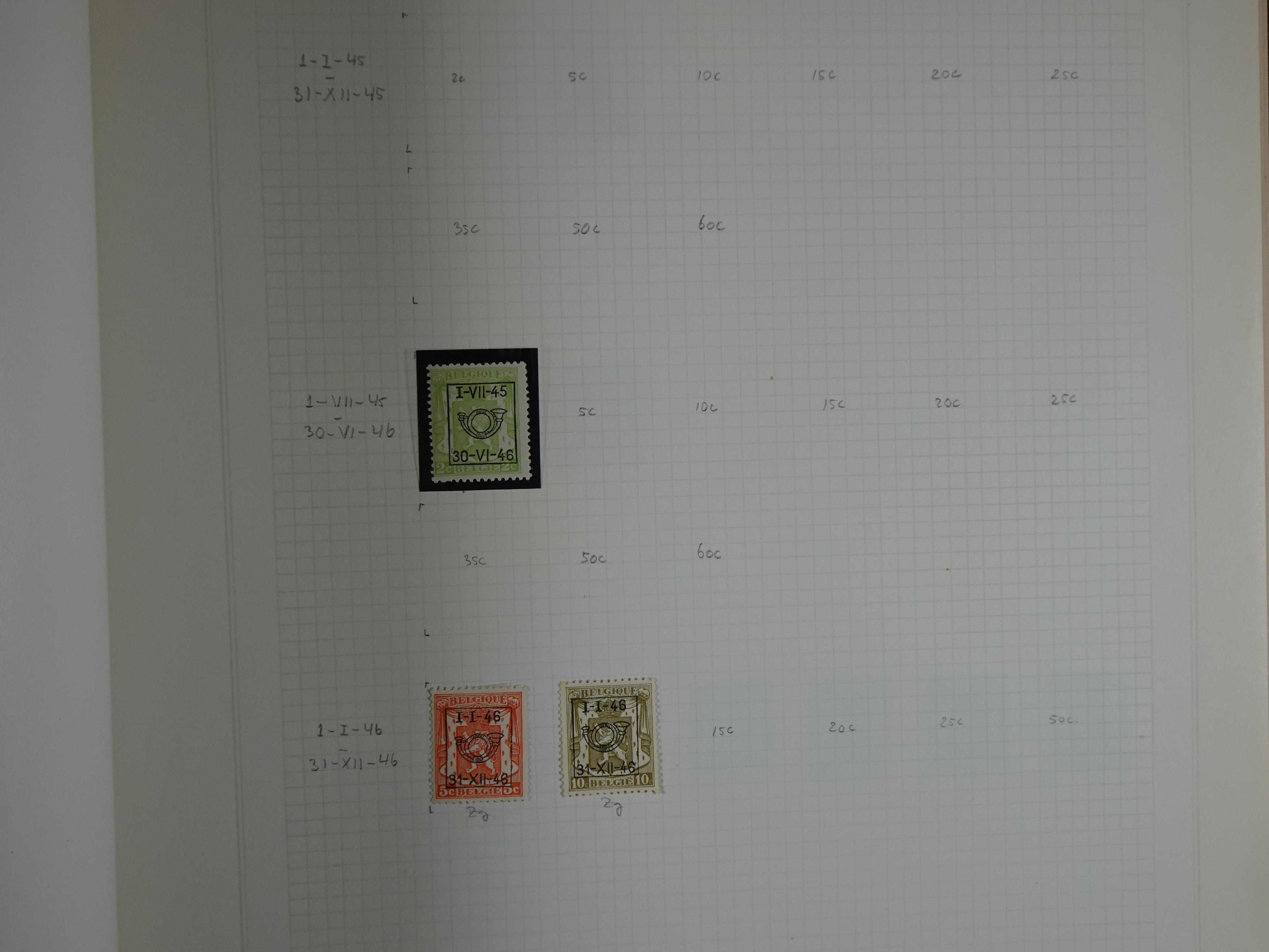 Topcollectie tot jaren 50, zeer hoge waarde ook goed "Back of the Book". 151