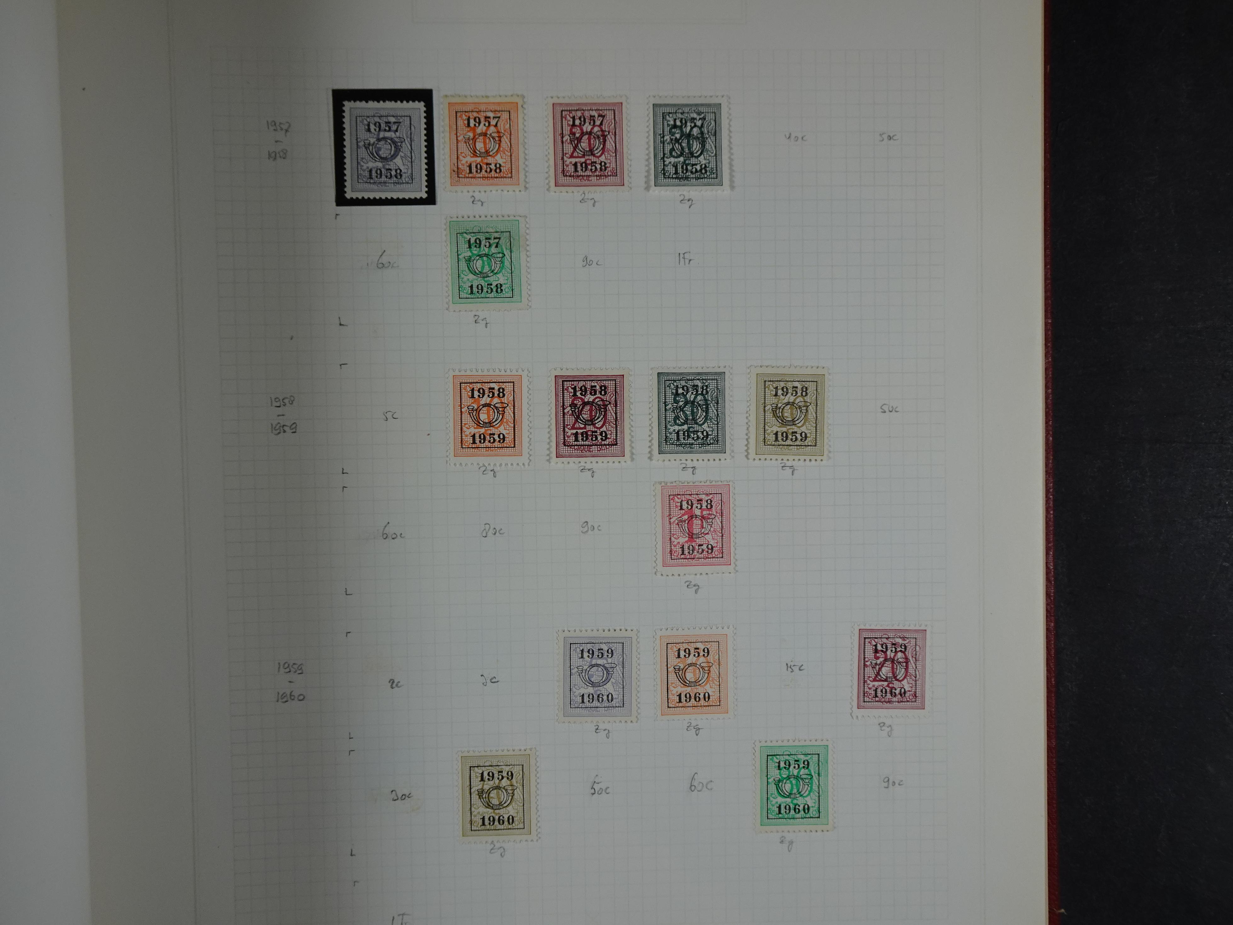 Topcollectie tot jaren 50, zeer hoge waarde ook goed "Back of the Book". 158