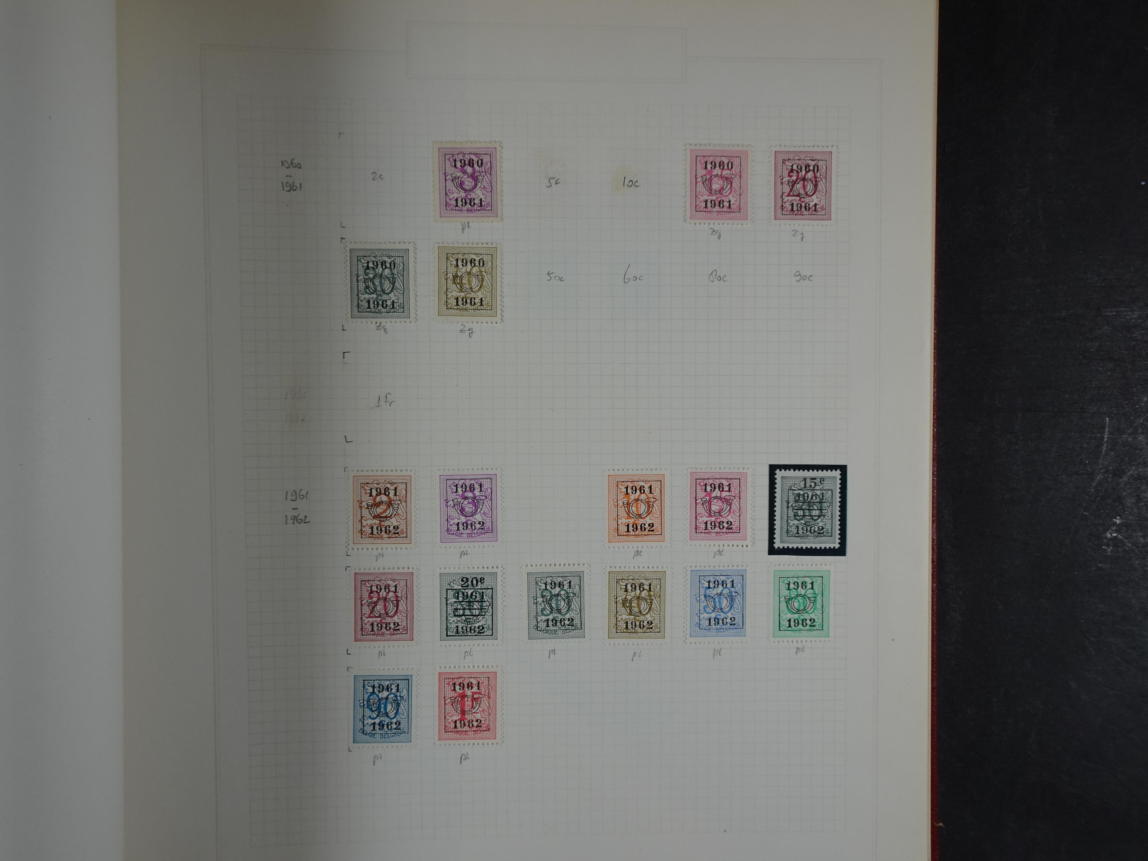 Topcollectie tot jaren 50, zeer hoge waarde ook goed "Back of the Book". 159