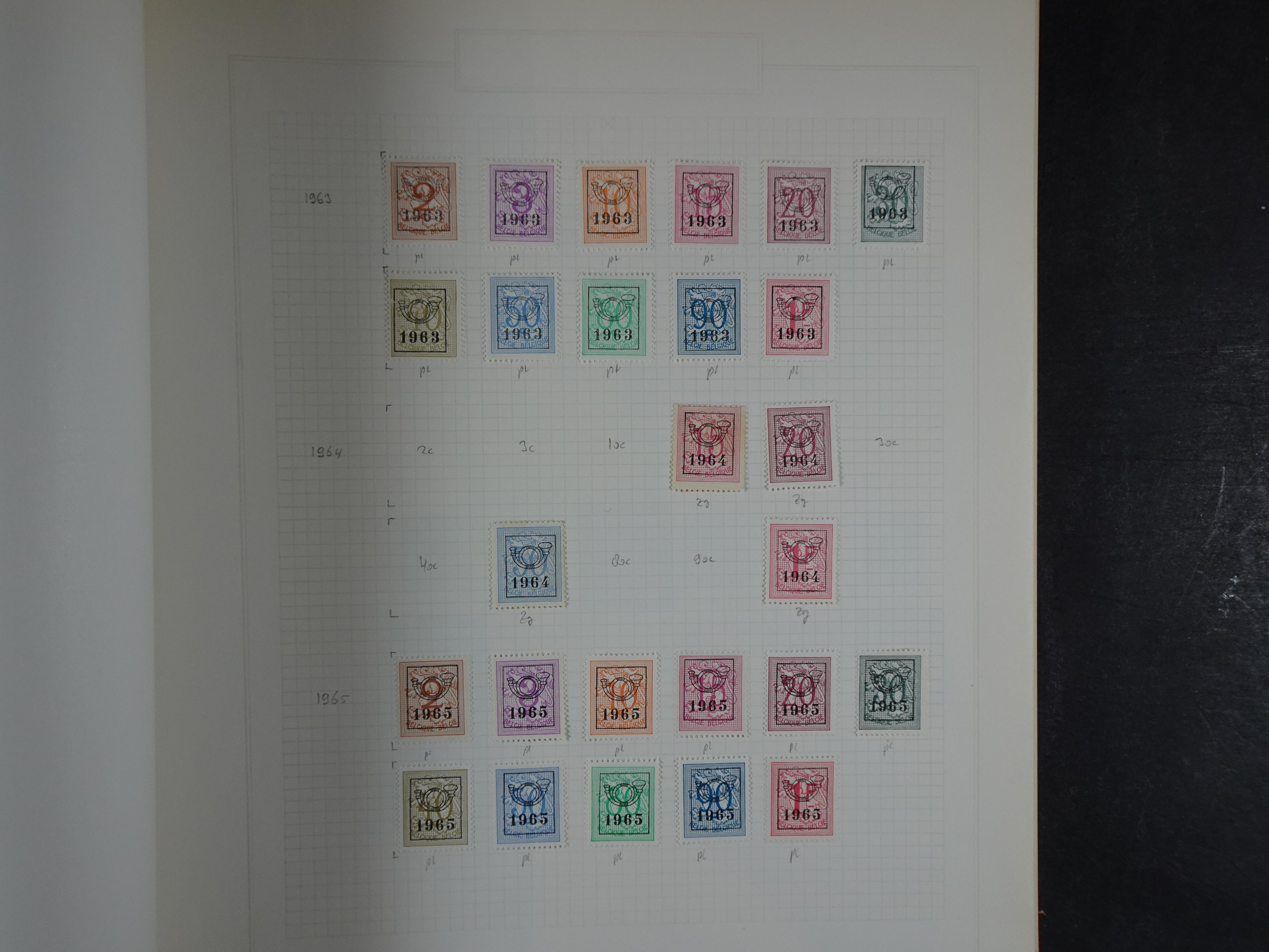 Topcollectie tot jaren 50, zeer hoge waarde ook goed "Back of the Book". 160