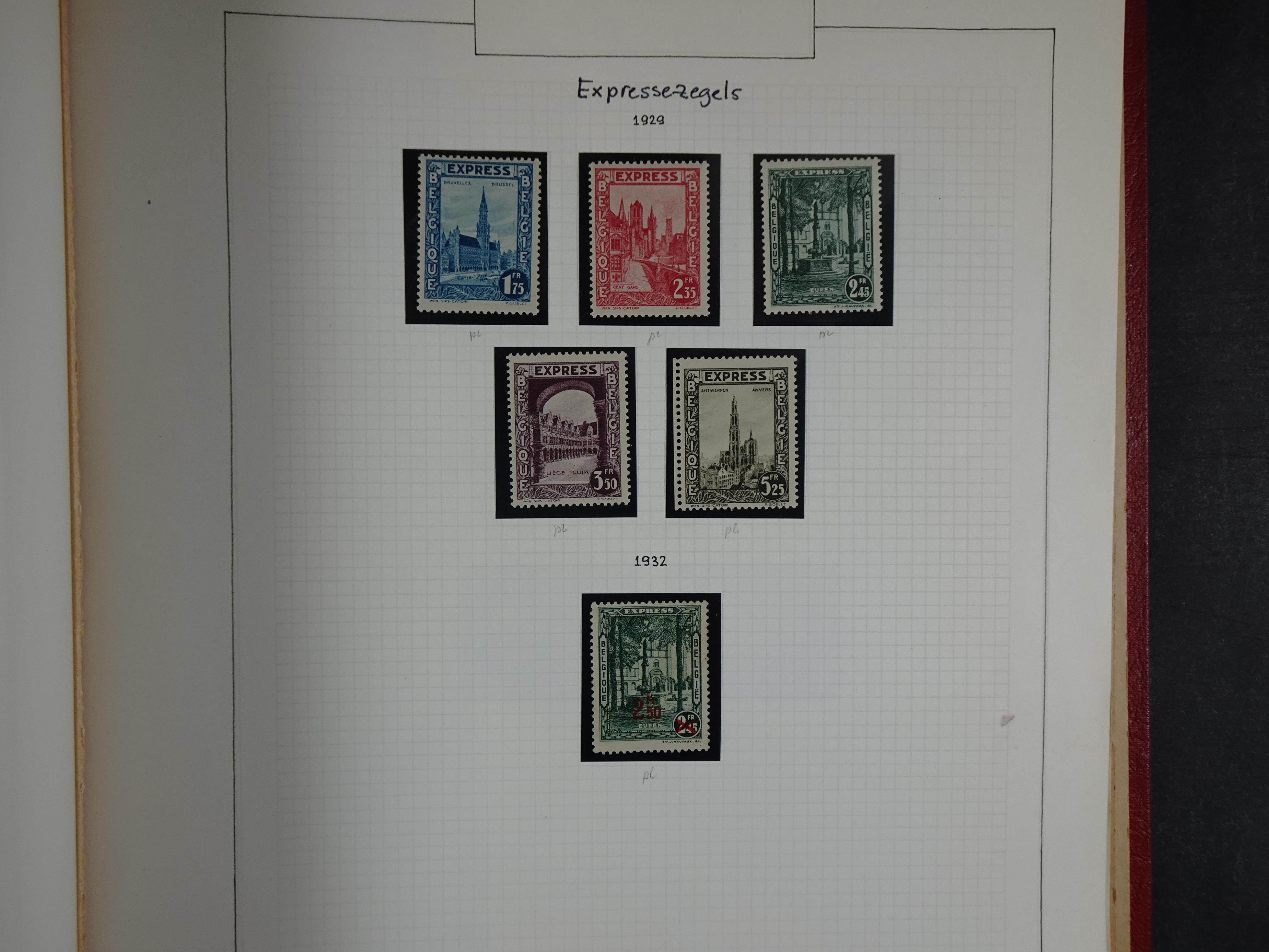 Topcollectie tot jaren 50, zeer hoge waarde ook goed "Back of the Book". 162