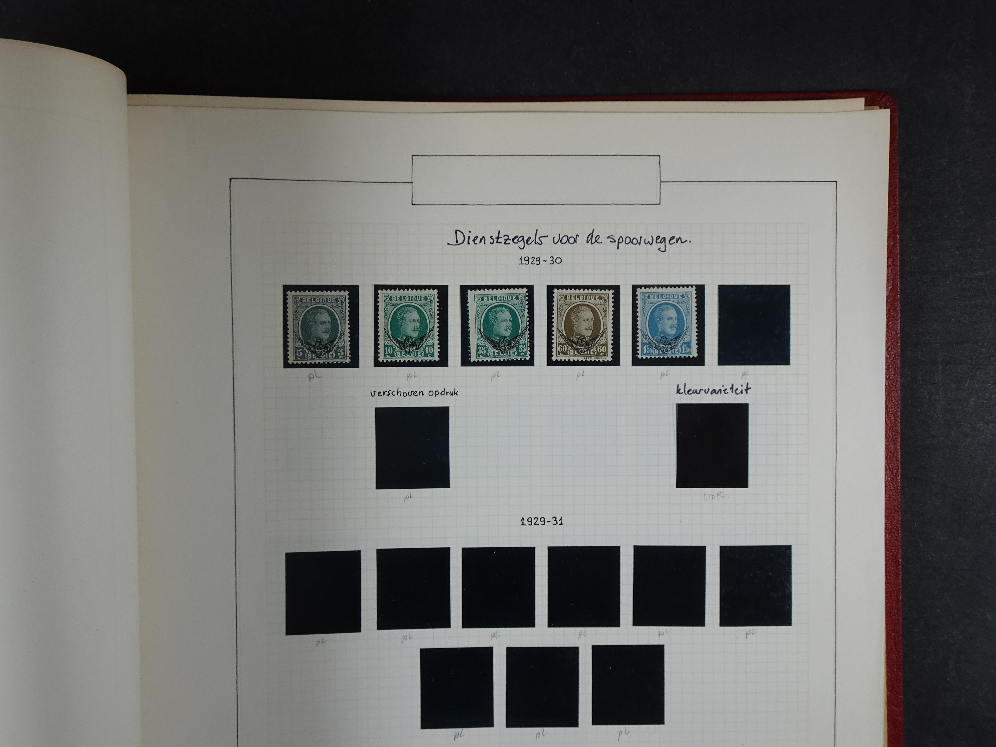 Topcollectie tot jaren 50, zeer hoge waarde ook goed "Back of the Book". 170